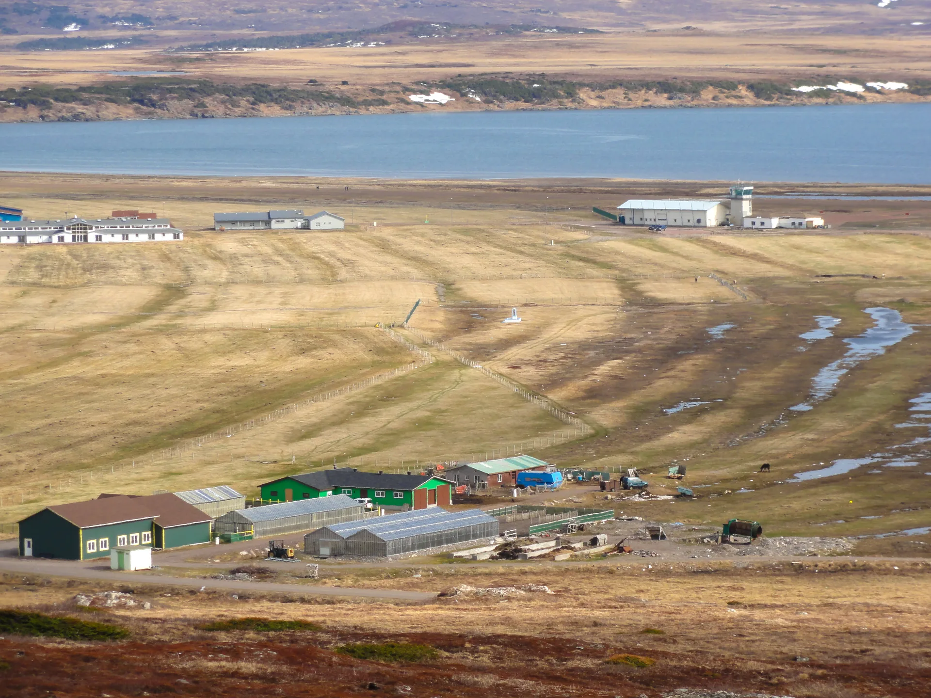 Grand Étang de Miquelon — À 2,7 km du lac