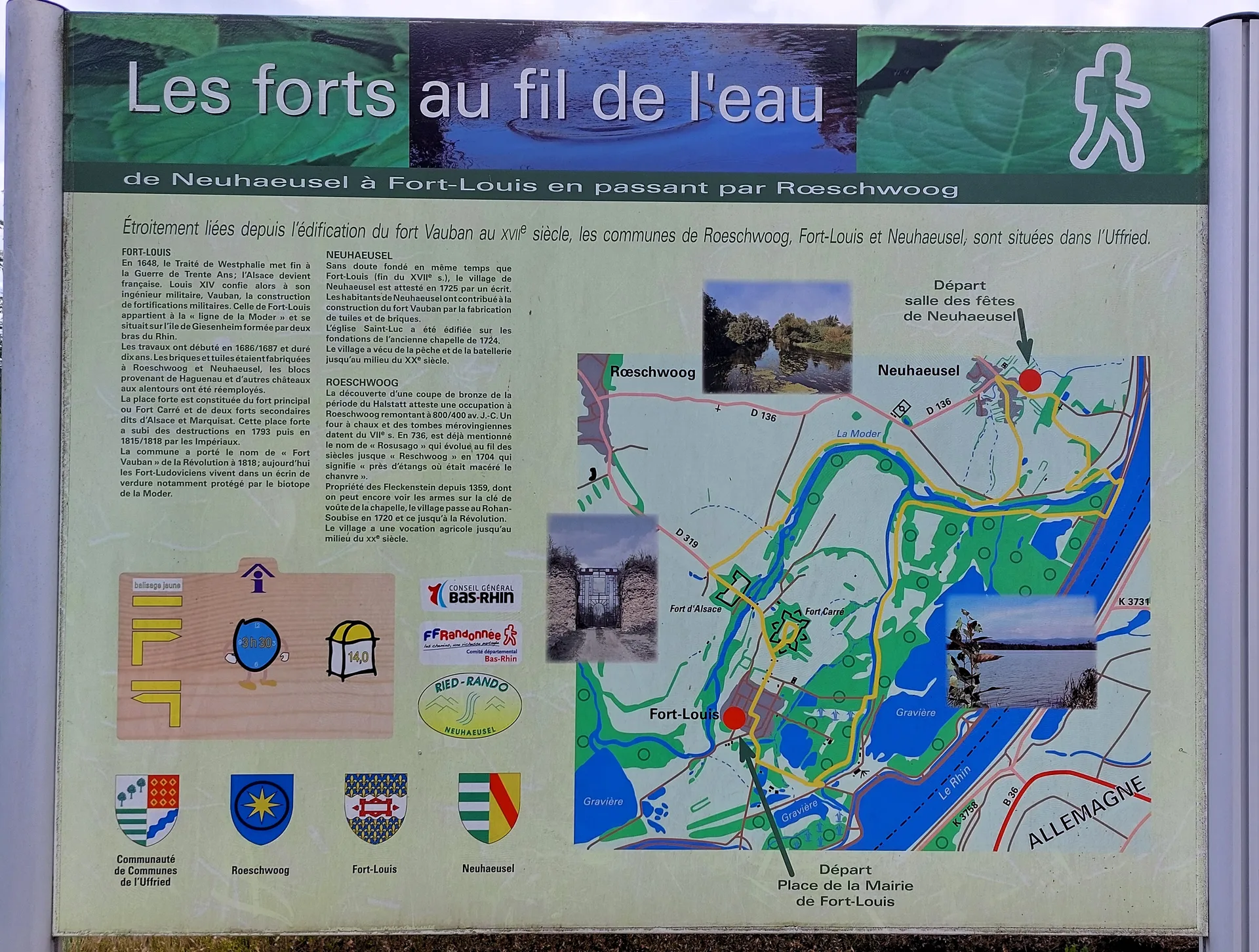 Graviere  de Fort Louis à Fort-Louis — À 445 m du lac