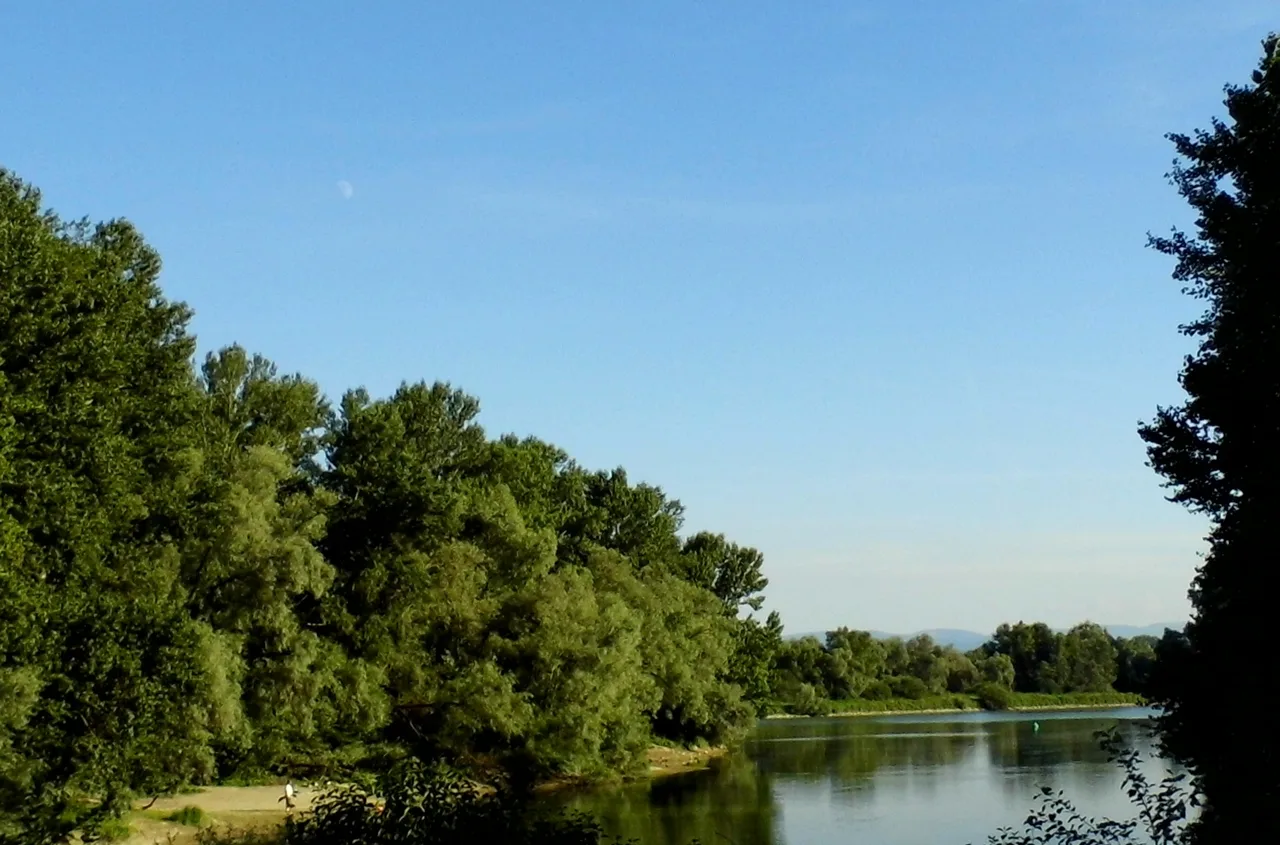 Graviere de Munchhausen à Munchhausen — Sur le lac