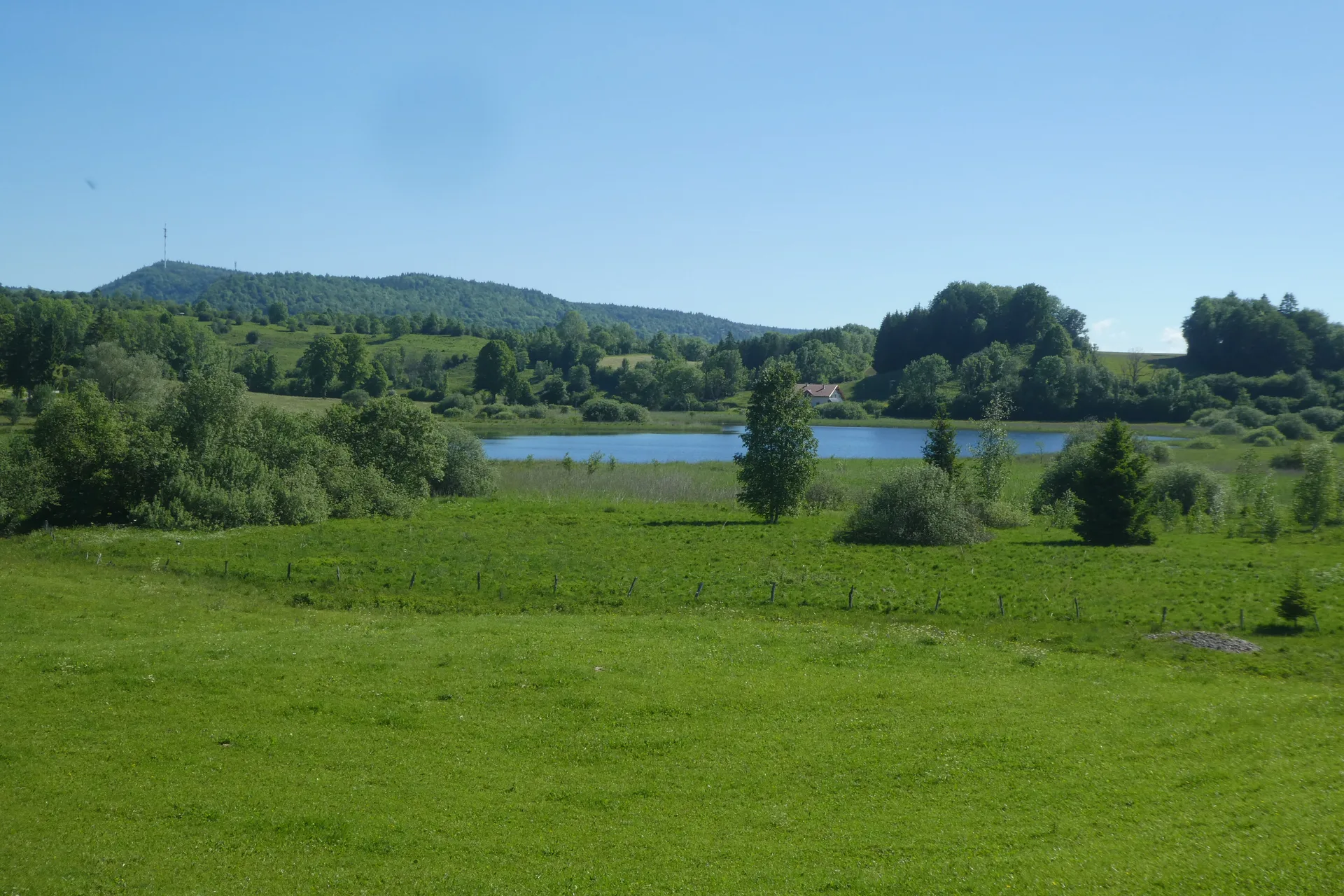 Lac à la Dame à Foncine-le-Bas — À 360 m du lac