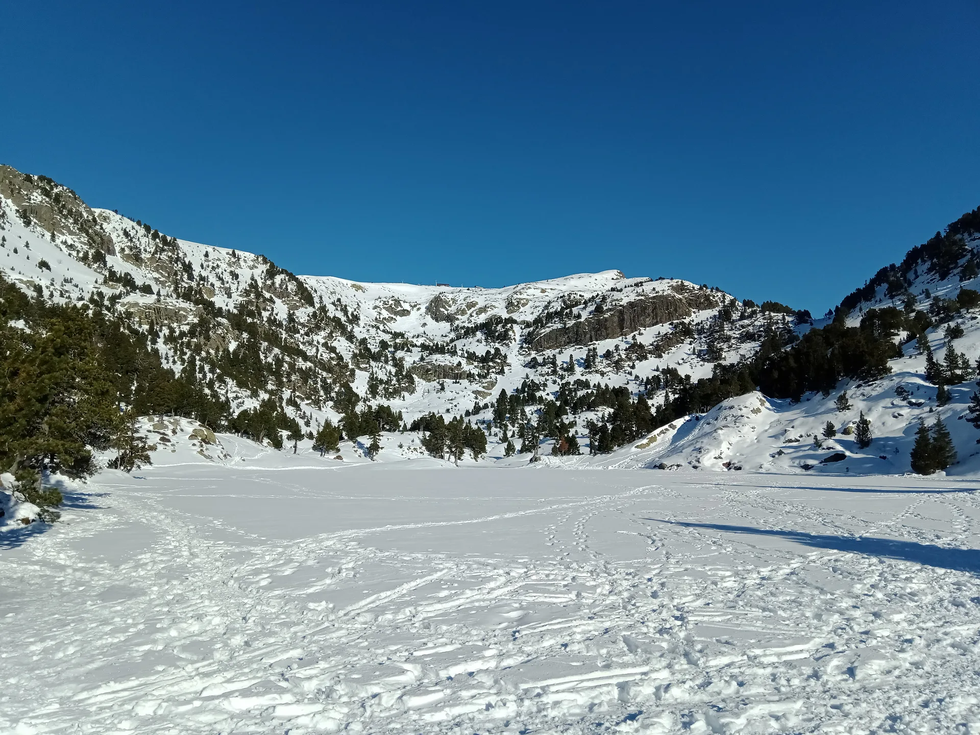 Lac Achard à Chamrousse — Sur le lac