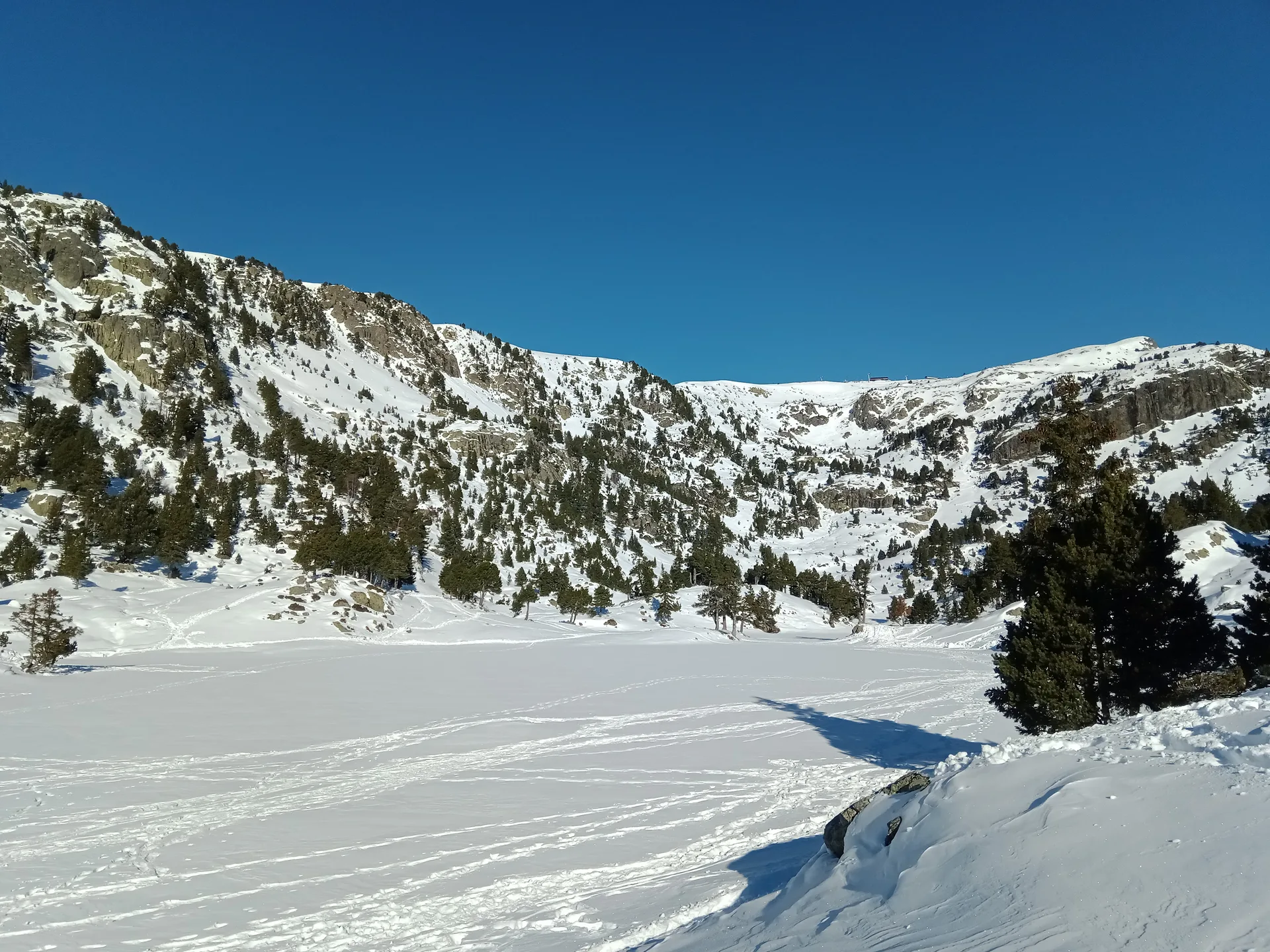 Lac Achard à Chamrousse — Sur le lac