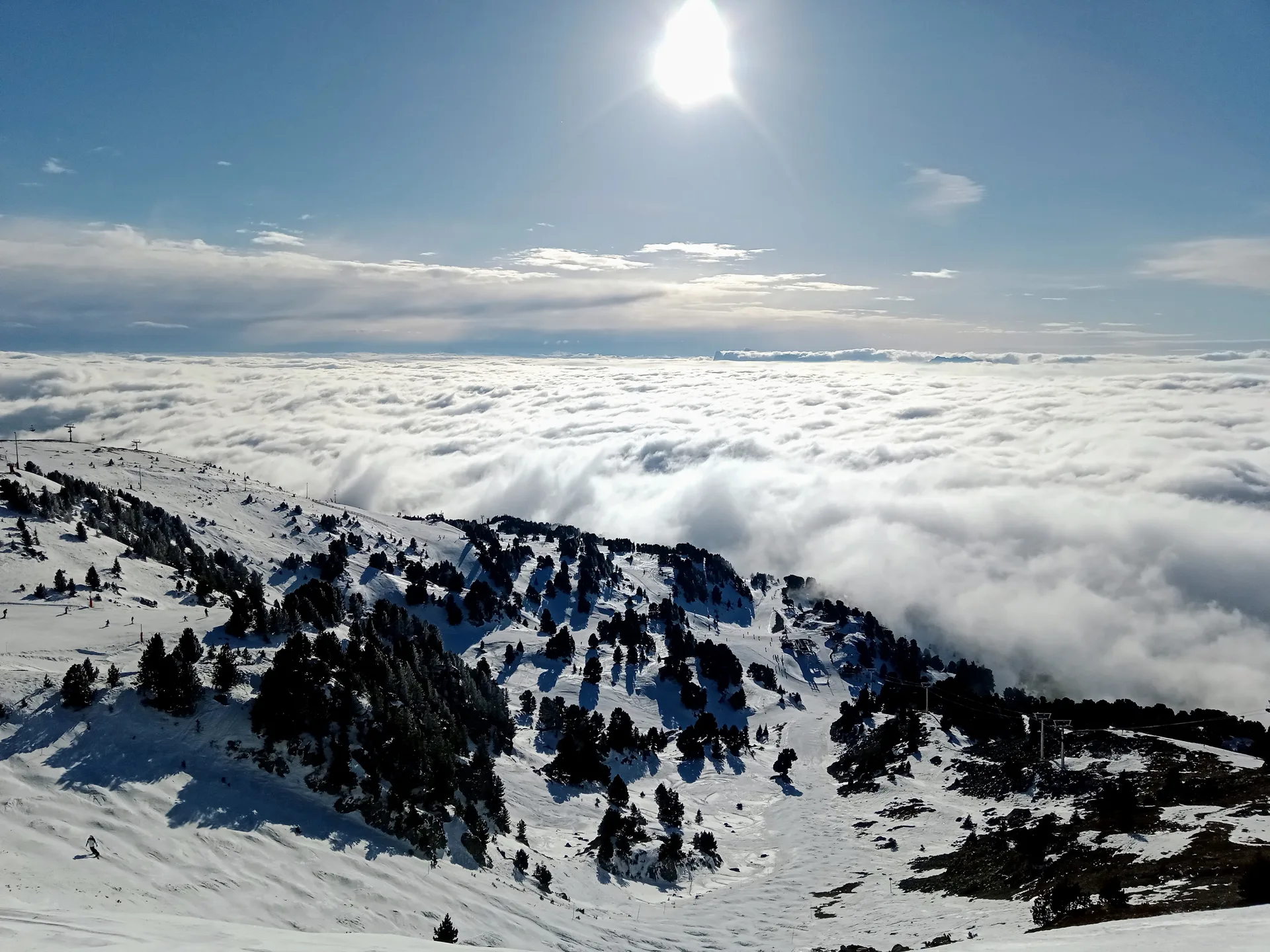 Lac Achard à Chamrousse — À 990 m du lac
