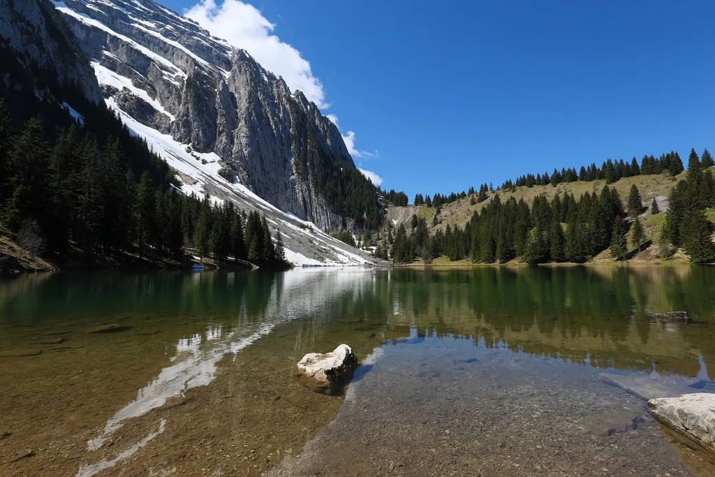 Lac Benit, Mont-Saxonnex