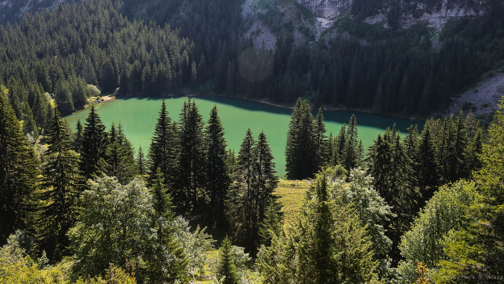 Lac Benit à Mont-Saxonnex — À 308 m du lac