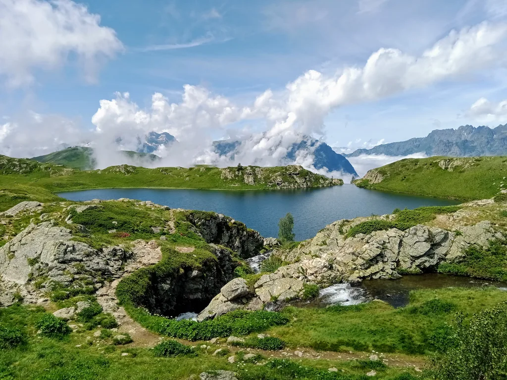 Lac Besson, Huez