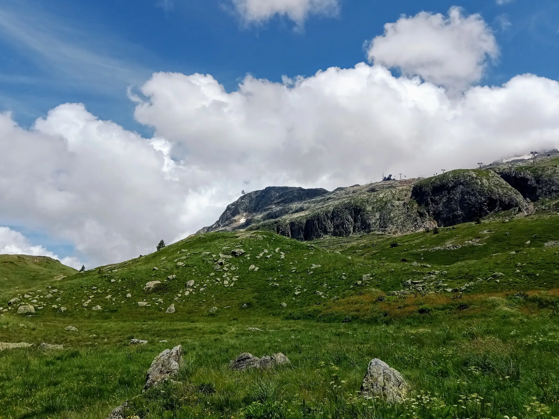Lac Besson à Huez — À 1,1 km du lac