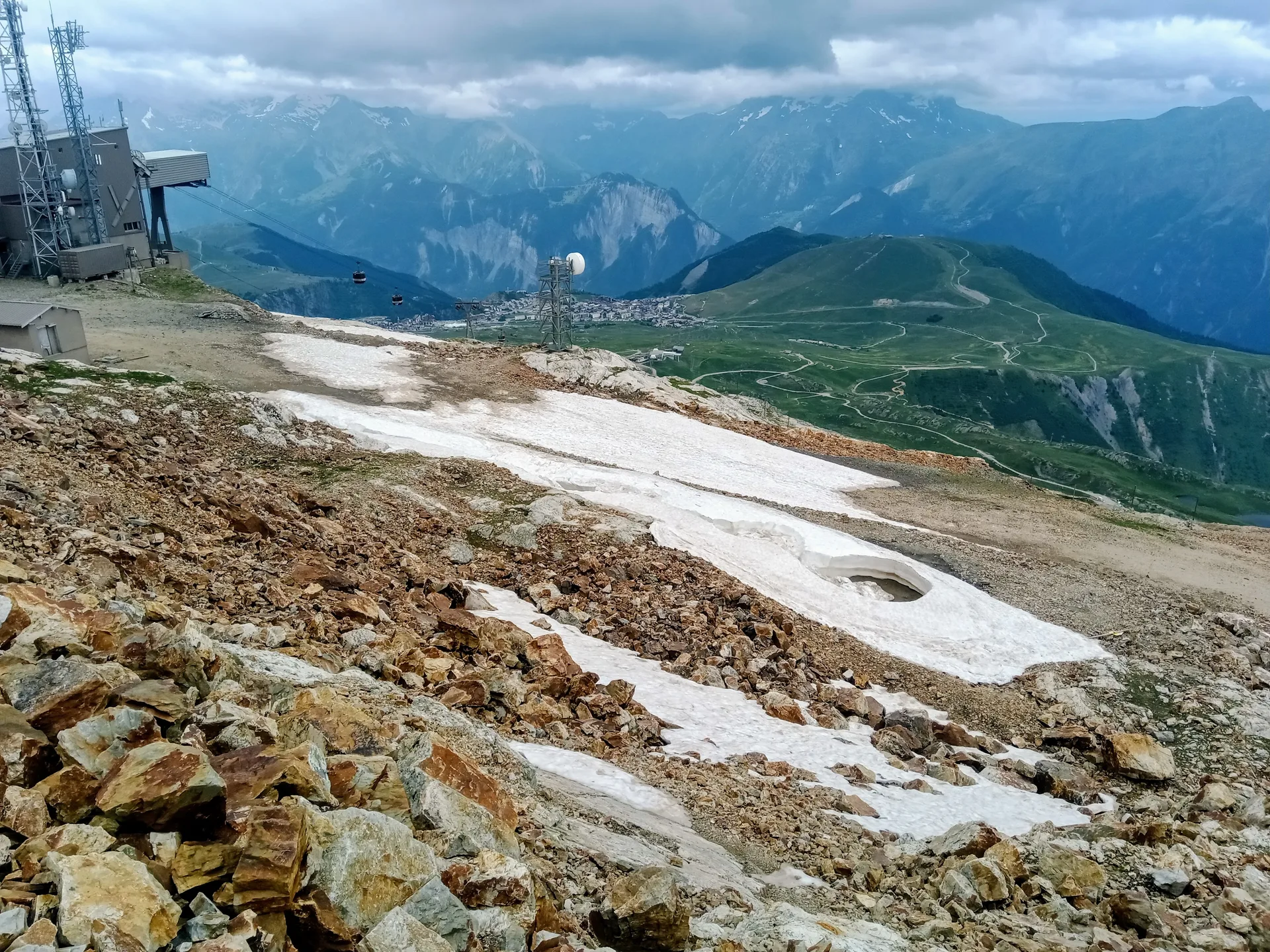 Lac Besson à Huez — À 1,3 km du lac