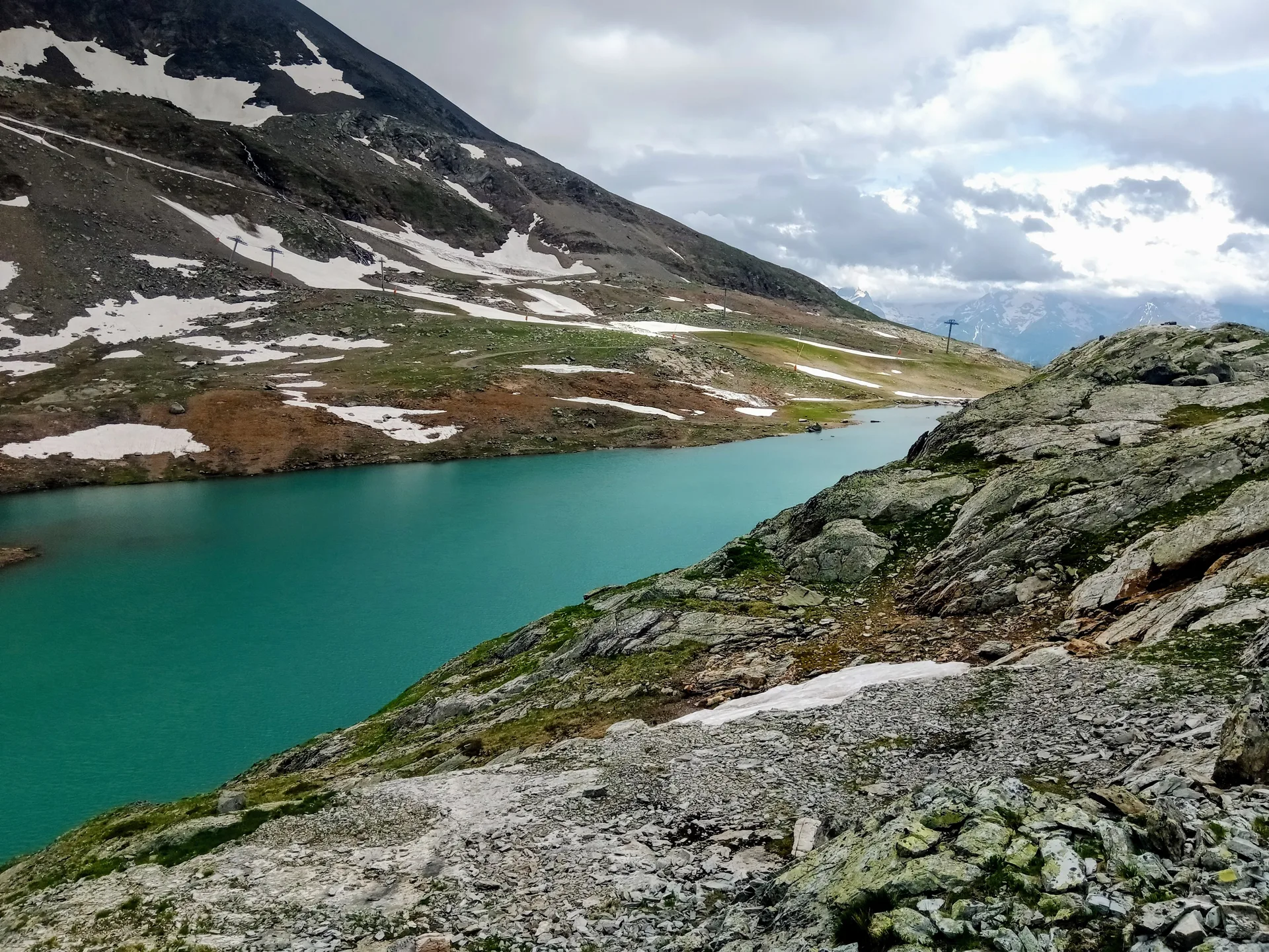 Lac Besson à Huez — À 1,4 km du lac