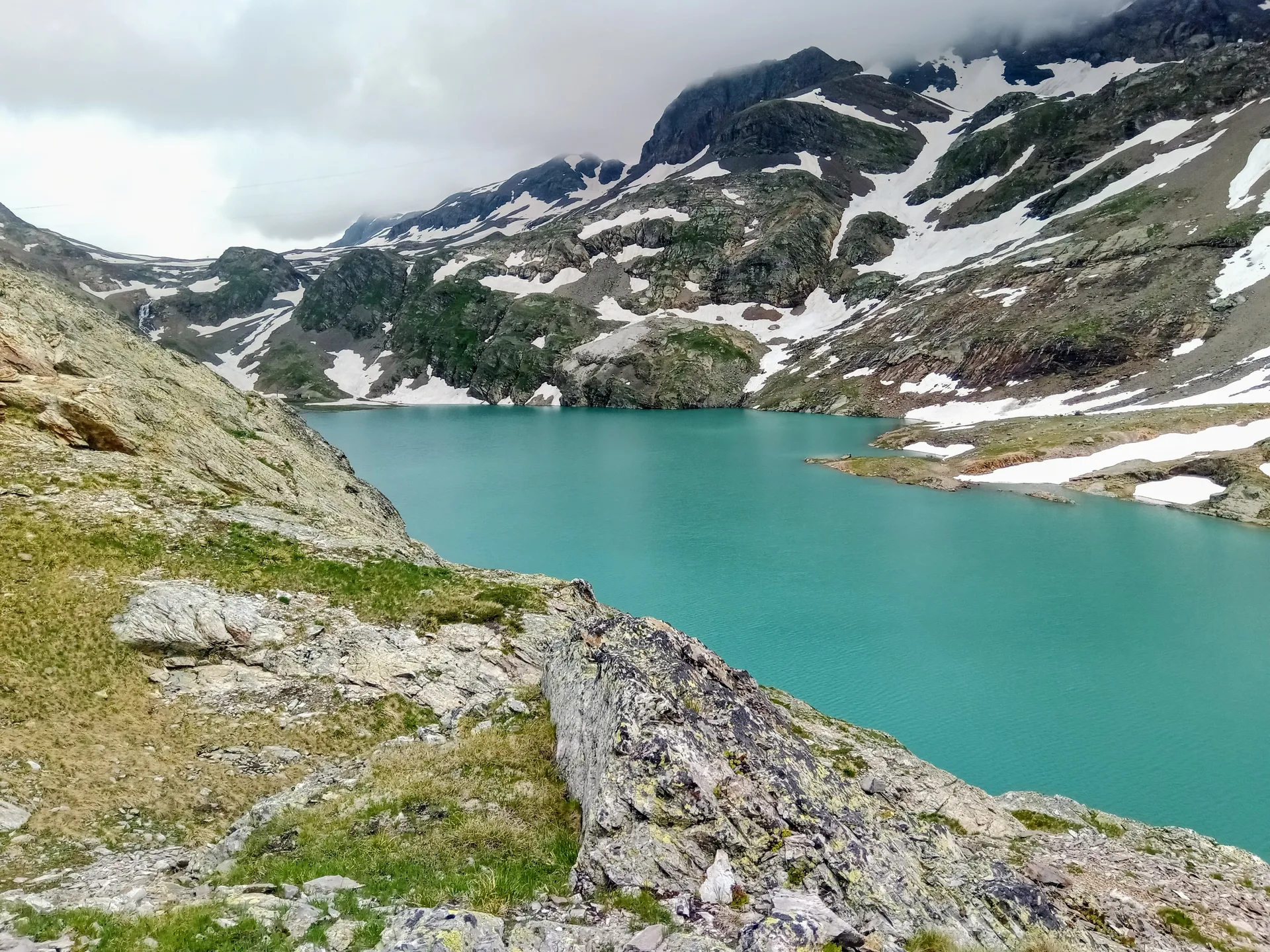 Lac Besson à Huez — À 1,4 km du lac