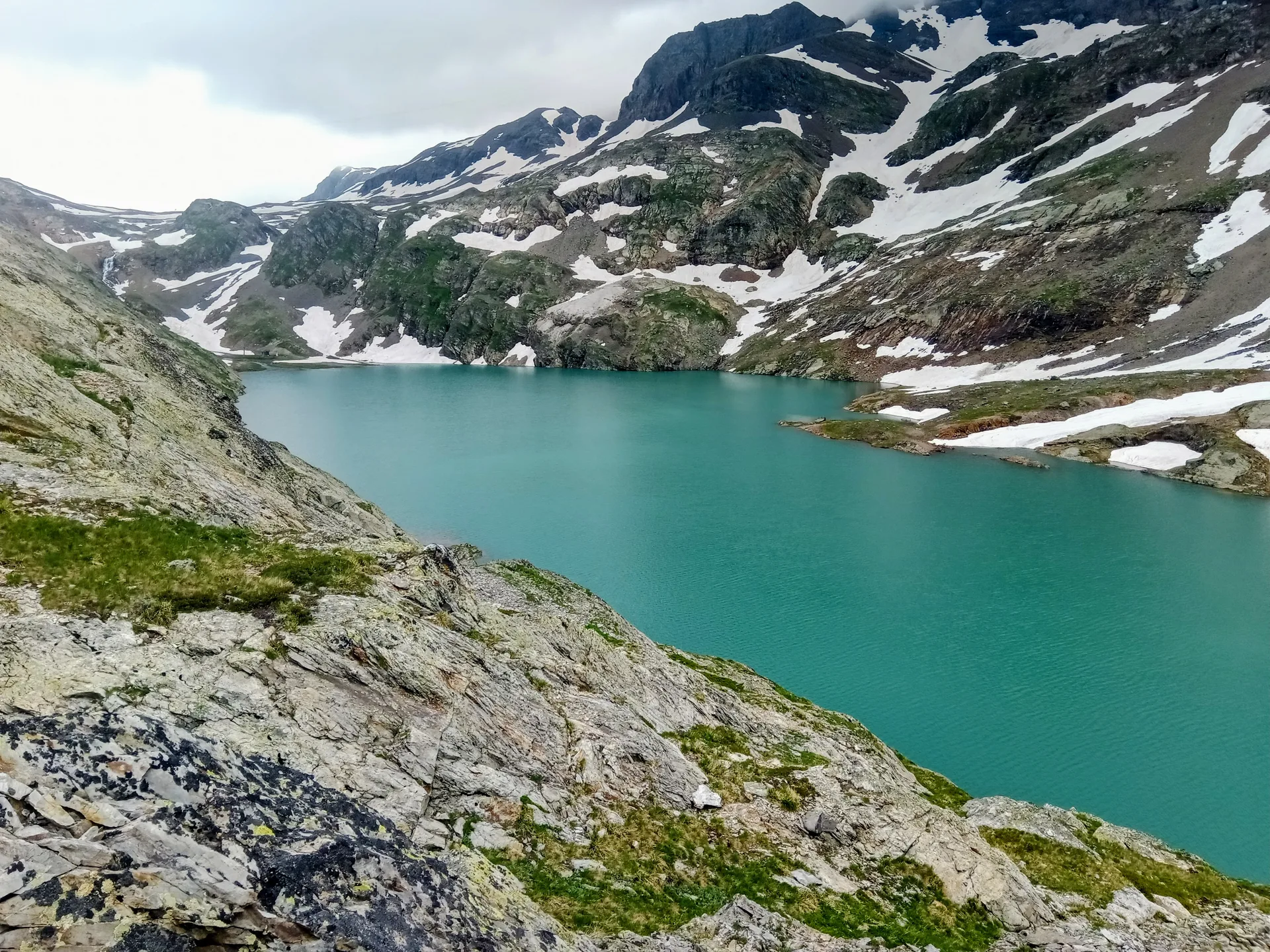 Lac Besson à Huez — À 1,4 km du lac