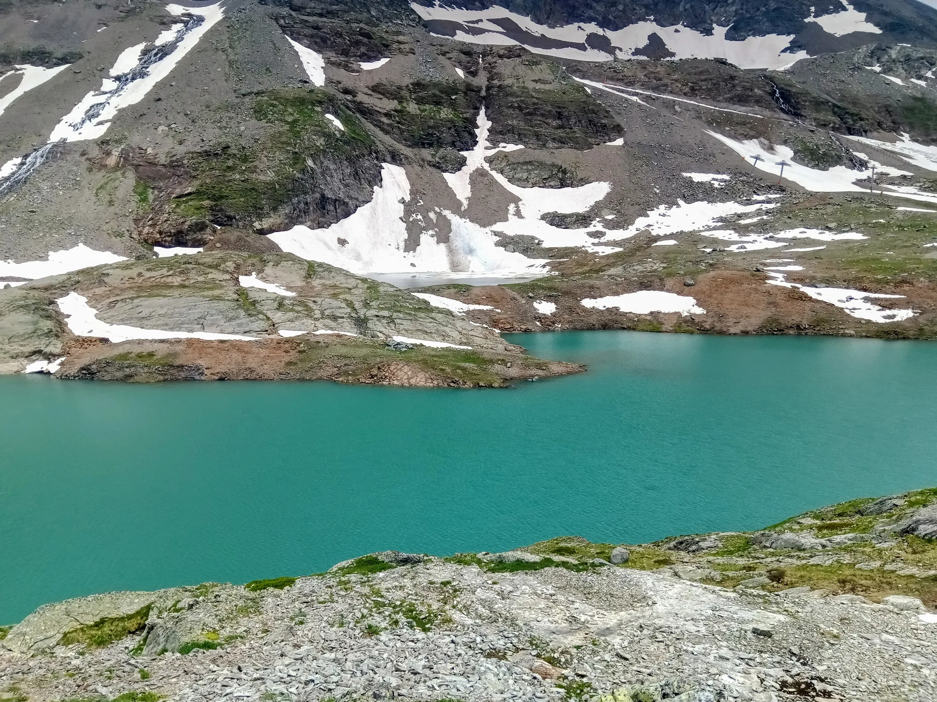 Lac Besson à Huez — À 1,4 km du lac