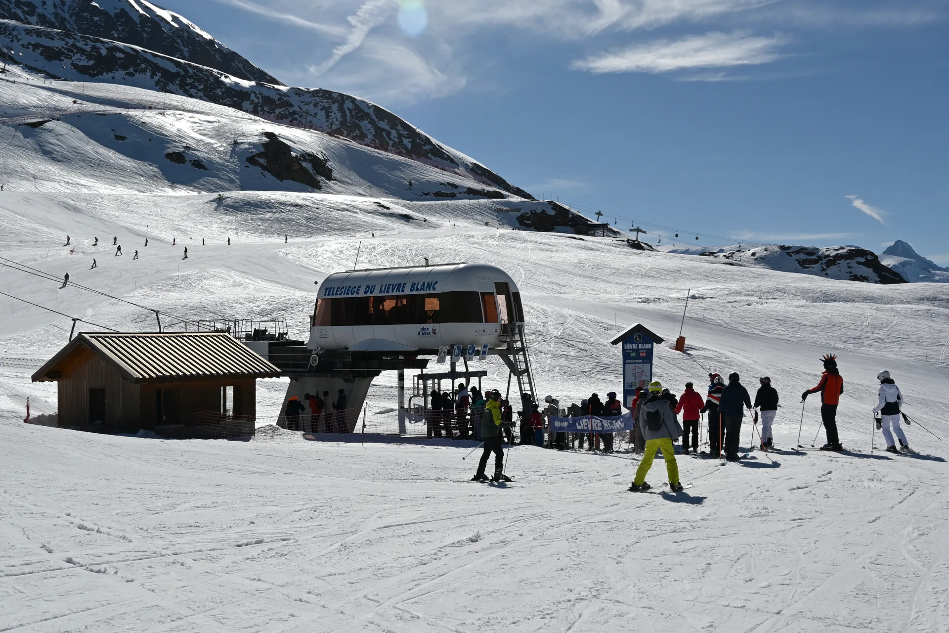 Lac Besson à Huez — À 1,5 km du lac