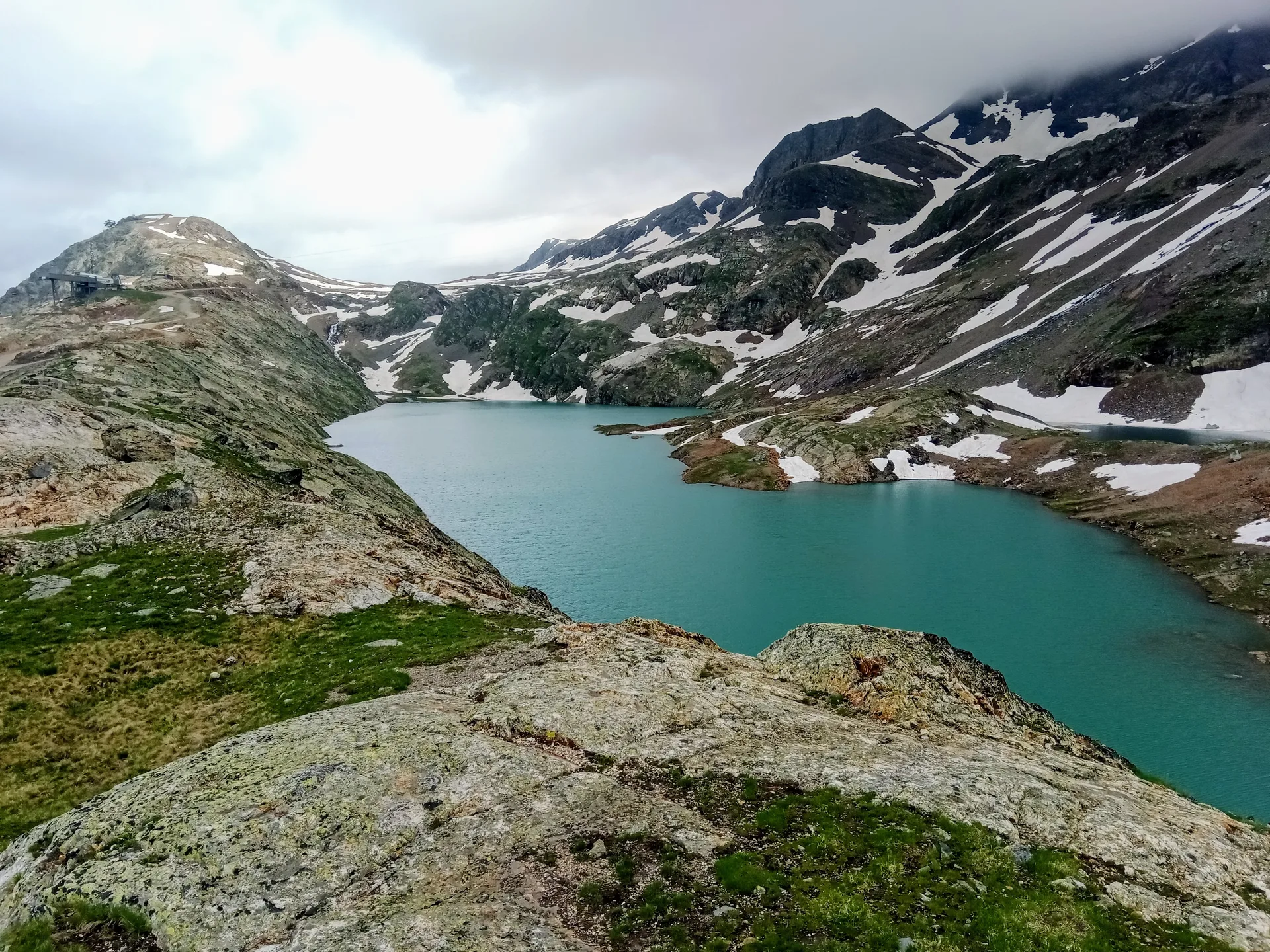 Lac Besson à Huez — À 1,5 km du lac