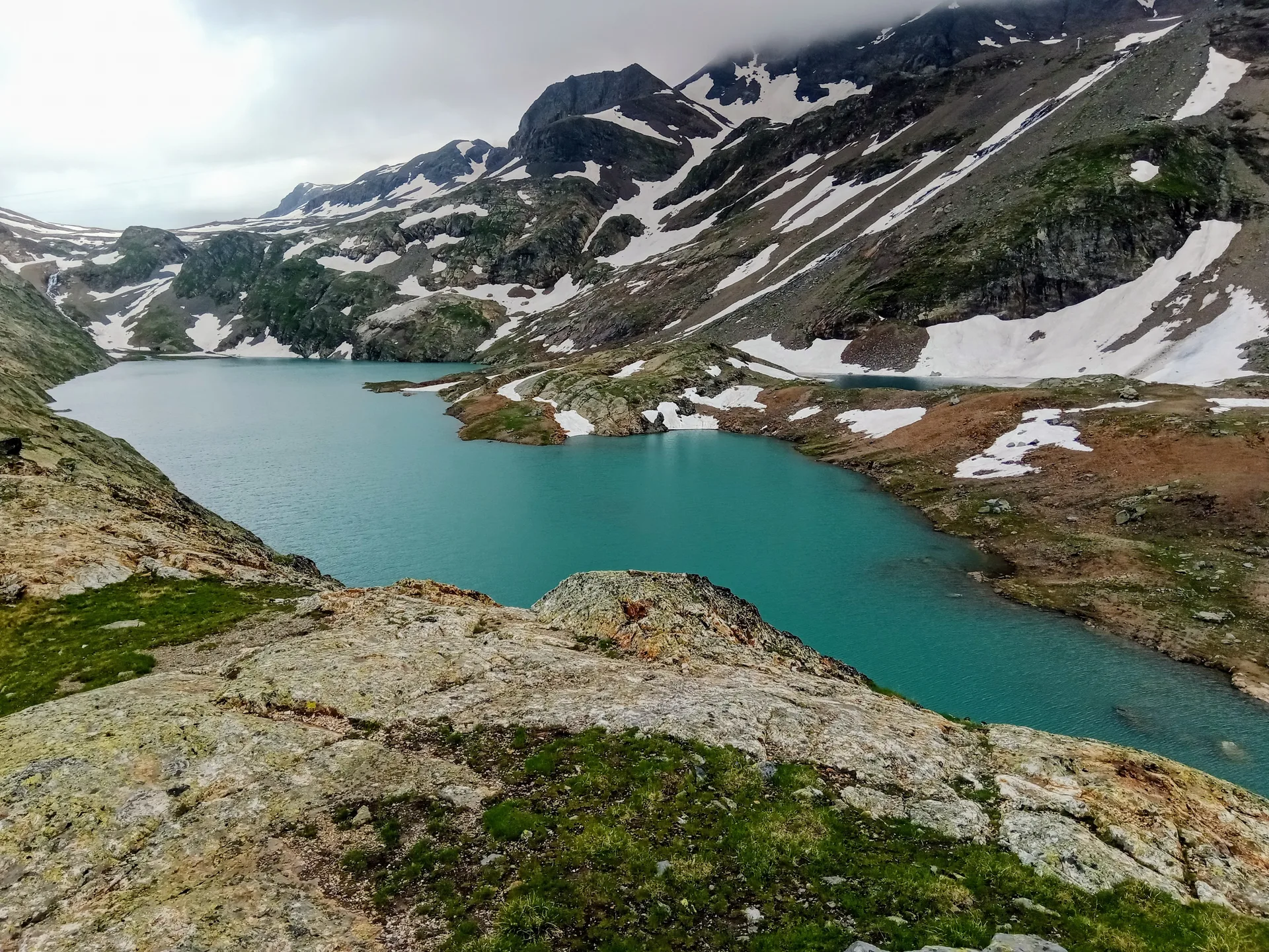 Lac Besson à Huez — À 1,5 km du lac