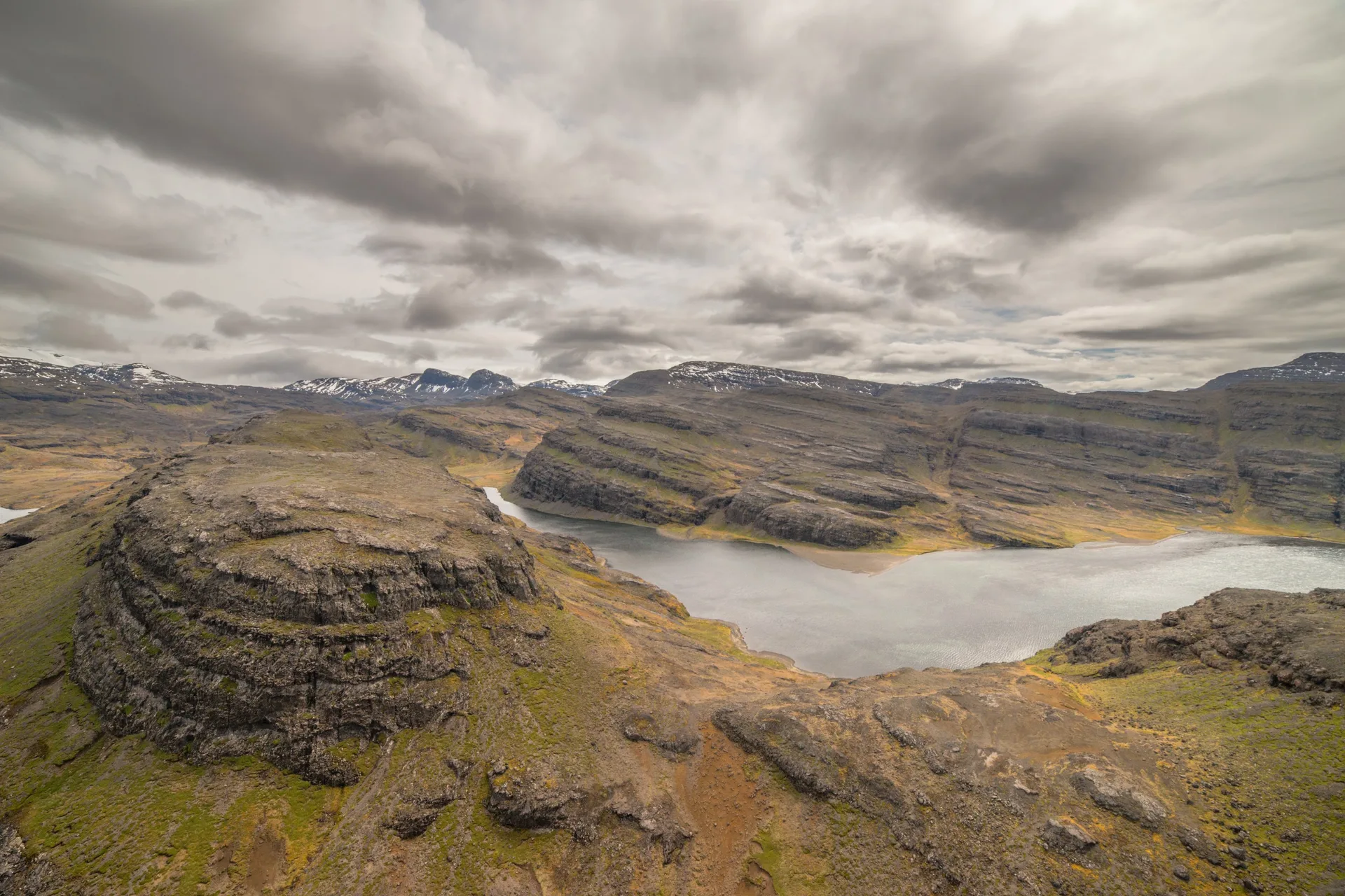 Lac Börgen à Archipel des Kerguelen — À 761 m du lac