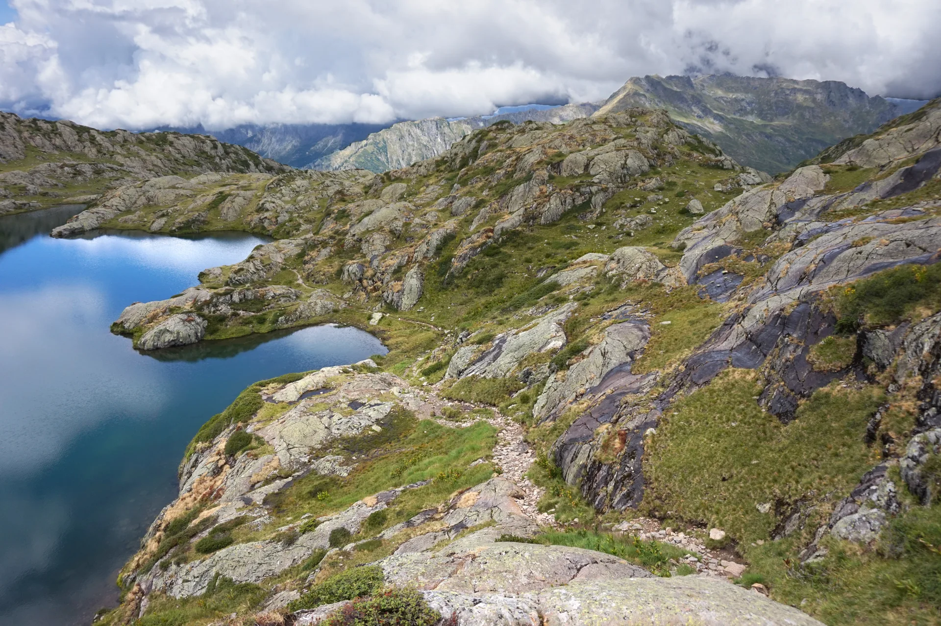 Lac Brevent à Chamonix-Mont-Blanc — Sur le lac