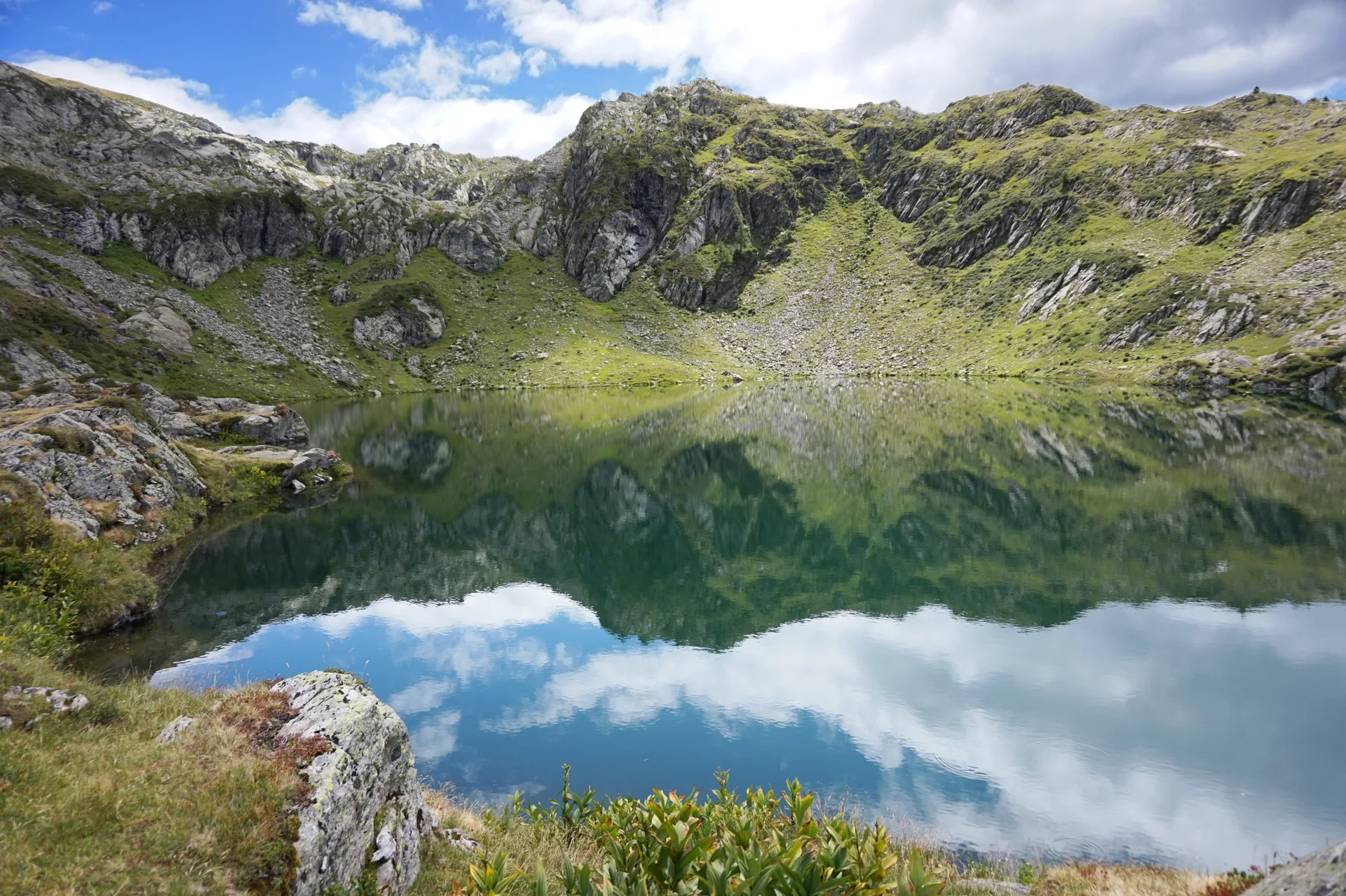 Lac Brevent à Chamonix-Mont-Blanc — Sur le lac