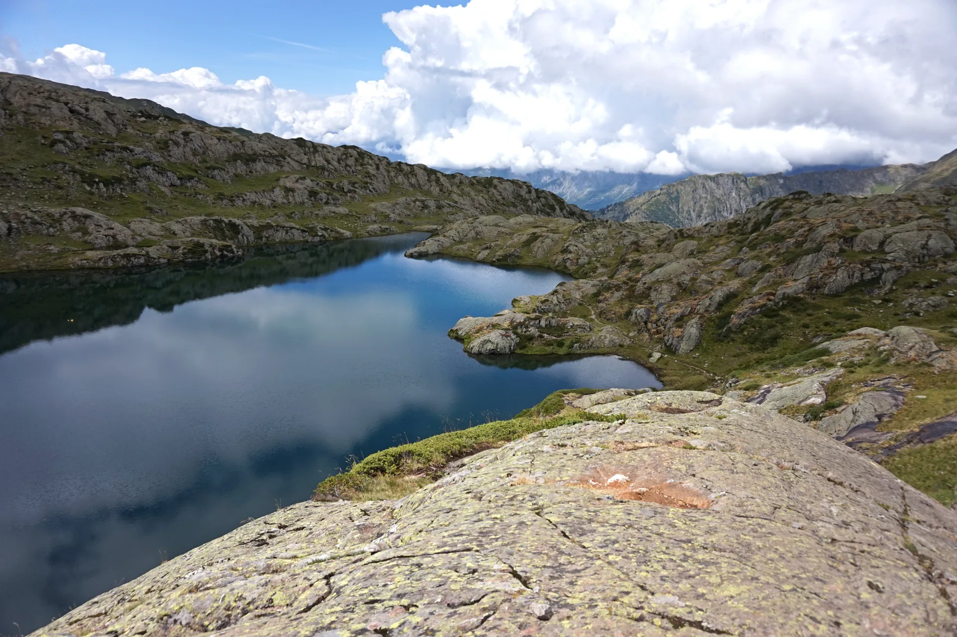 Lac Brevent à Chamonix-Mont-Blanc — Sur le lac