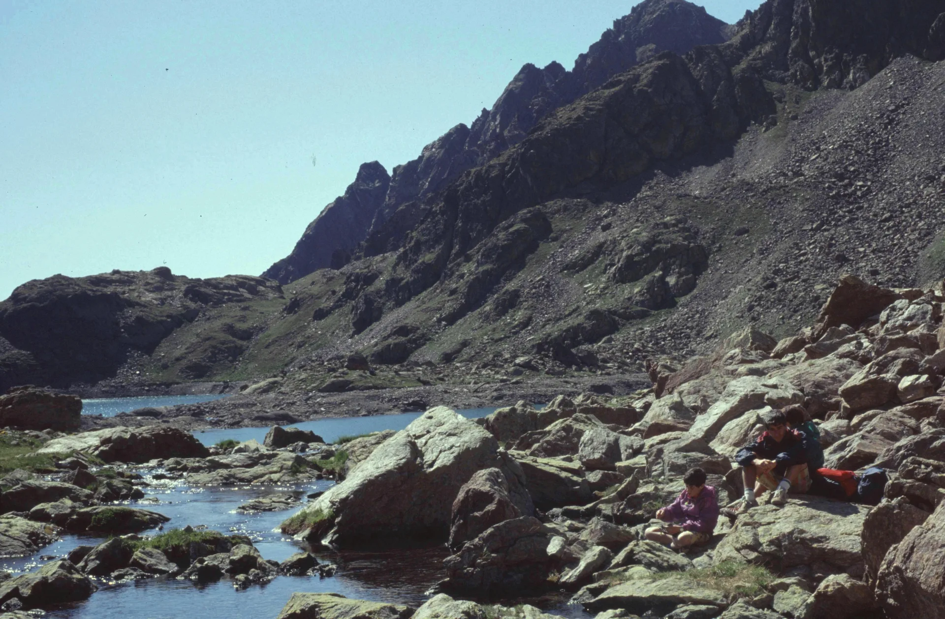 Lac Chaffour à Saint-Étienne-de-Tinée — À 660 m du lac
