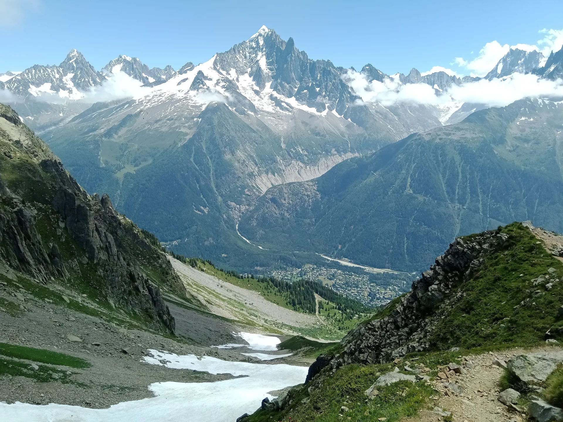 Lac Cornu à Chamonix-Mont-Blanc — À 578 m du lac