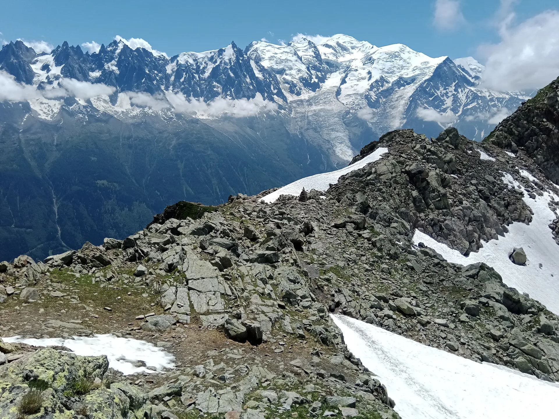 Lac Cornu à Chamonix-Mont-Blanc — À 514 m du lac