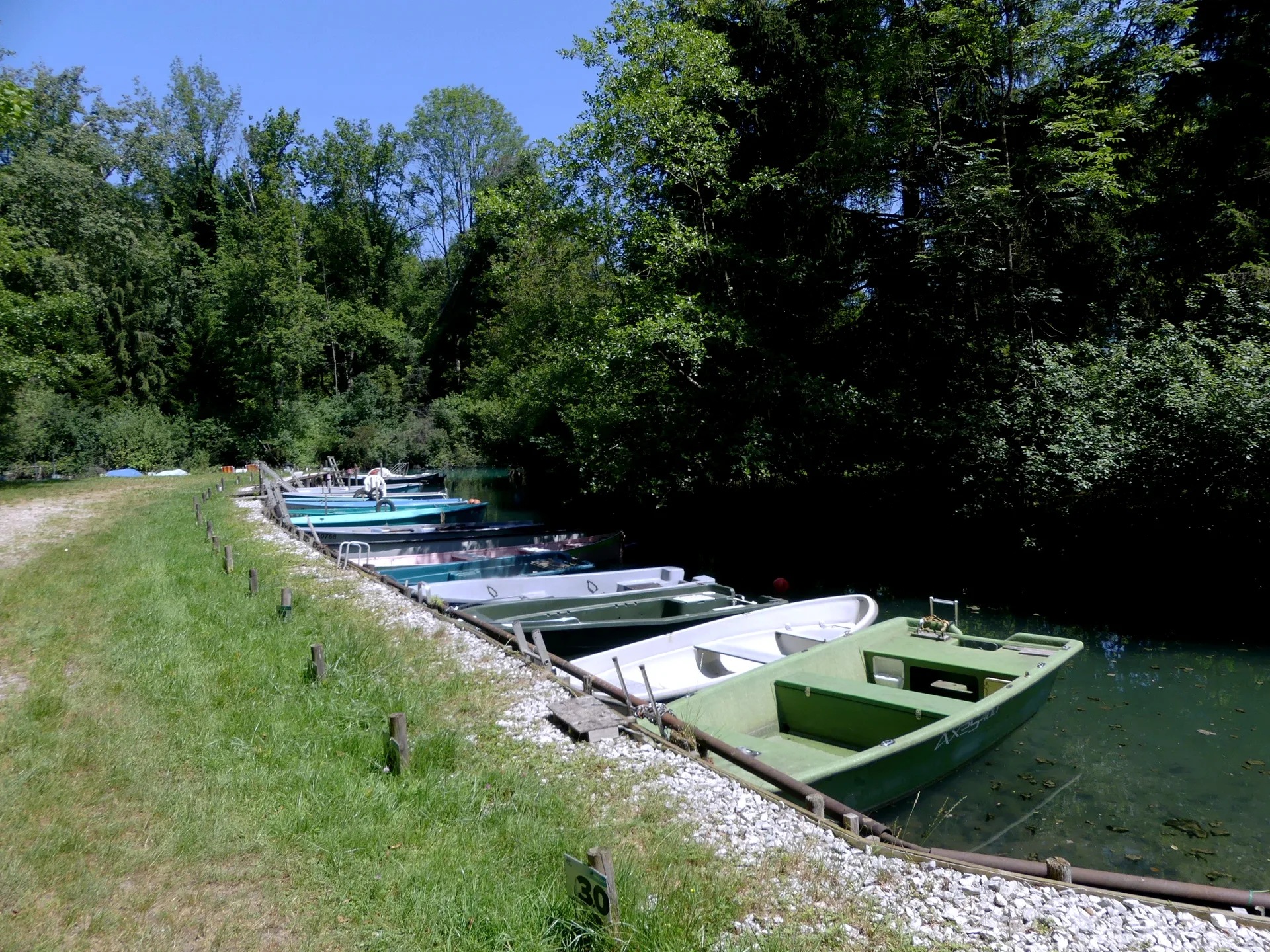 Lac d'Aiguebelette à Lépin-le-Lac — Sur le lac
