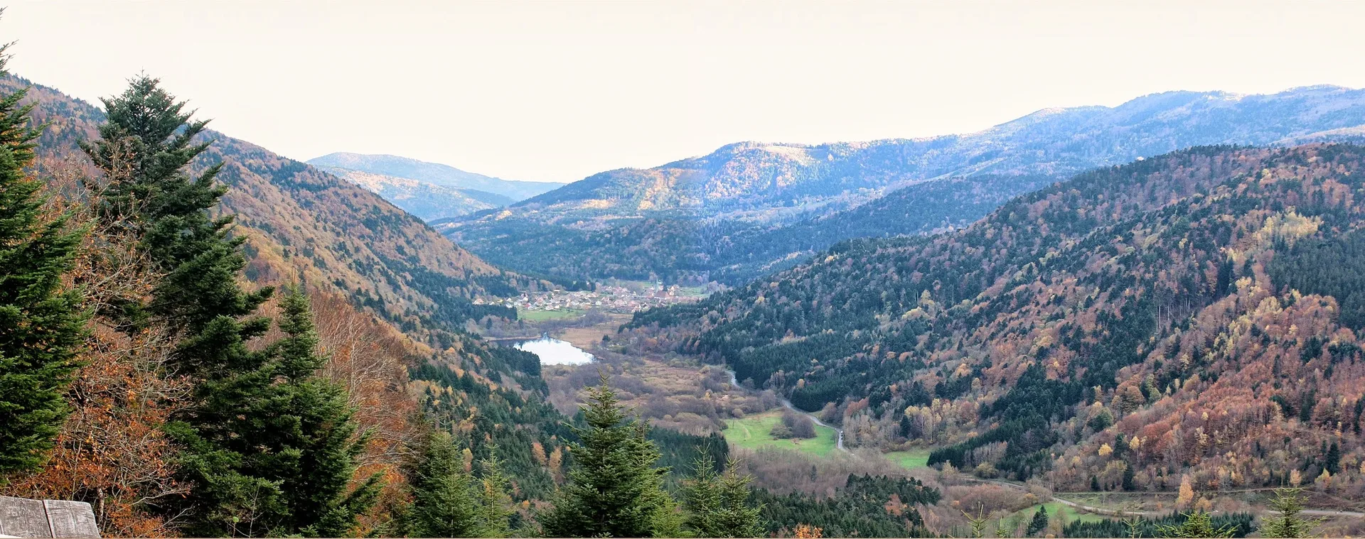 Lac d'Alfeld à Sewen — À 745 m du lac