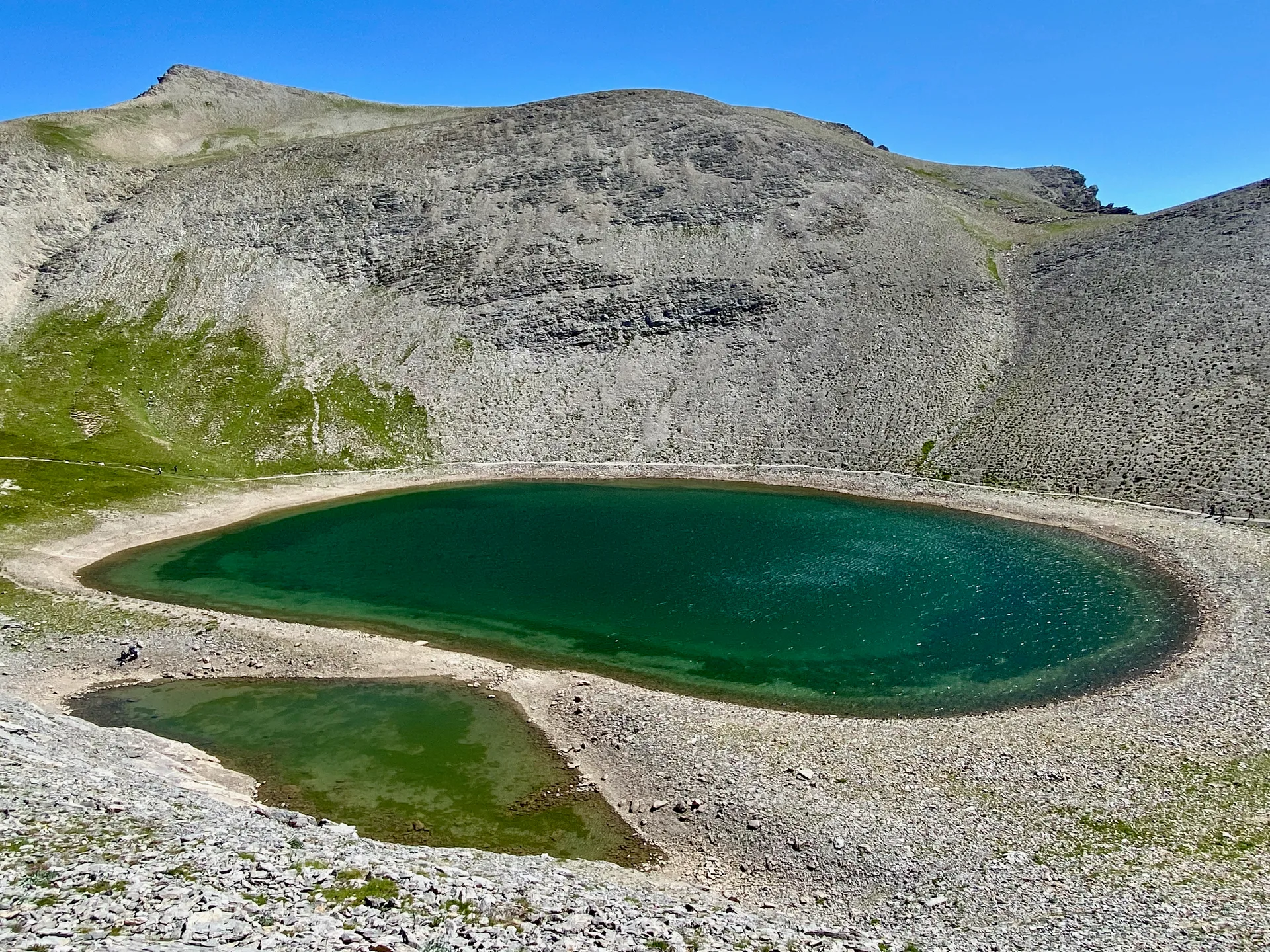 Lac d'Allos à Allos — À 2,1 km du lac
