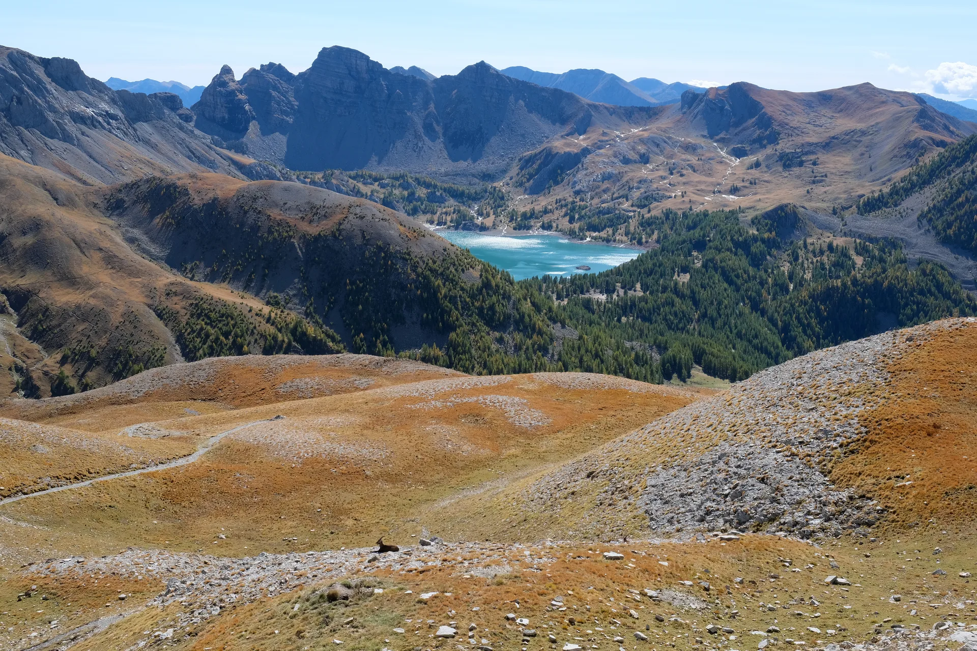 Lac d'Allos à Allos — À 2,7 km du lac