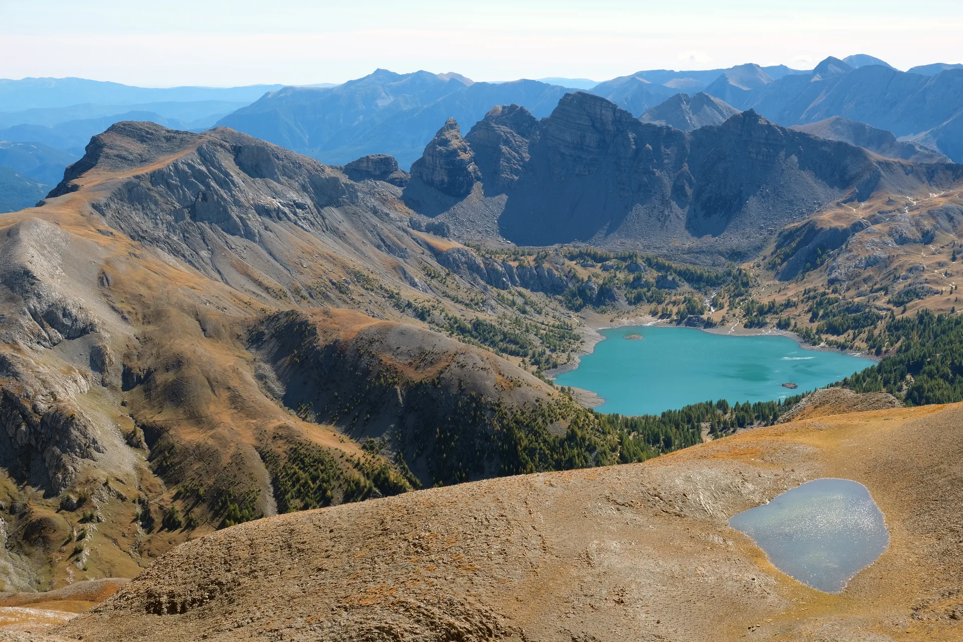 Lac d'Allos à Allos — À 2,9 km du lac