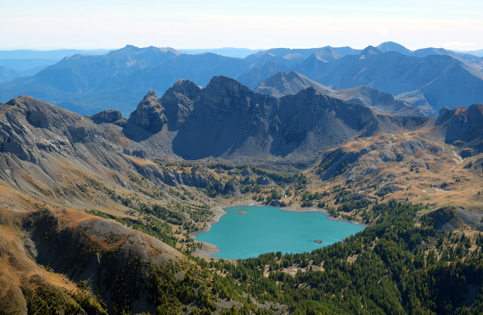 Lac d'Allos à Allos — À 3,6 km du lac