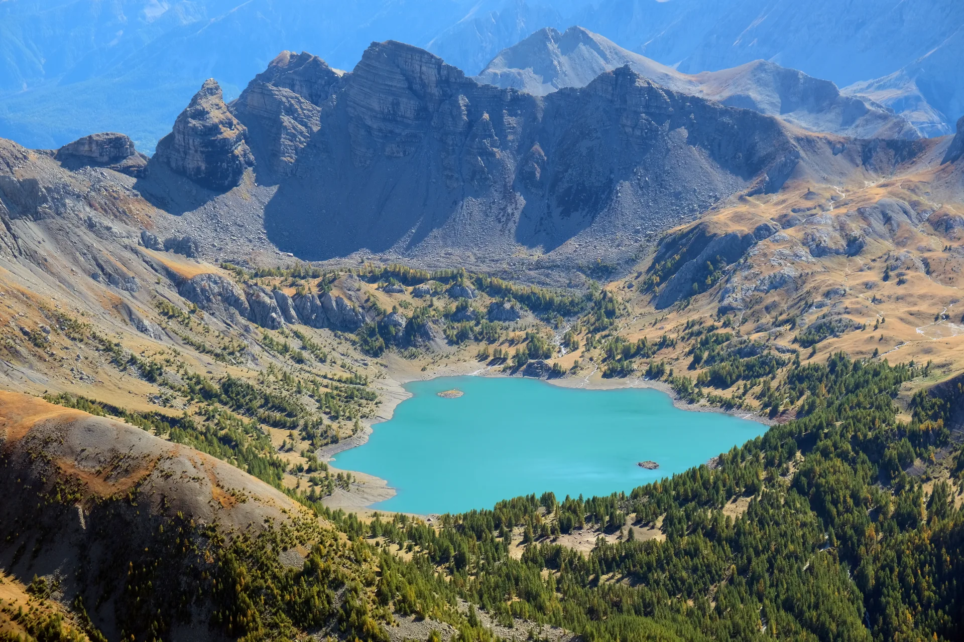 Lac d'Allos à Allos — À 3,6 km du lac