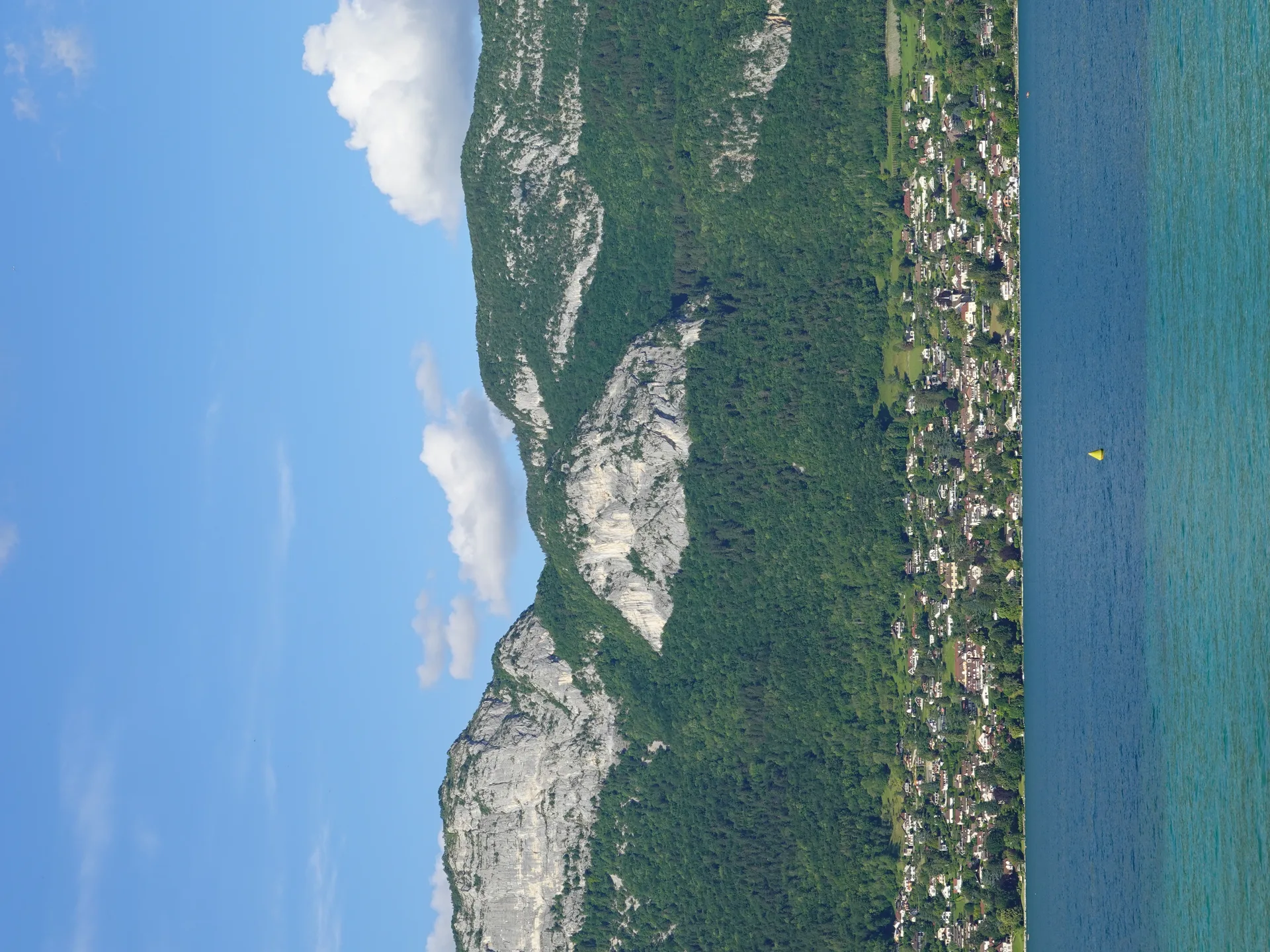 Lac d'Annecy à Sevrier — À 634 m du lac
