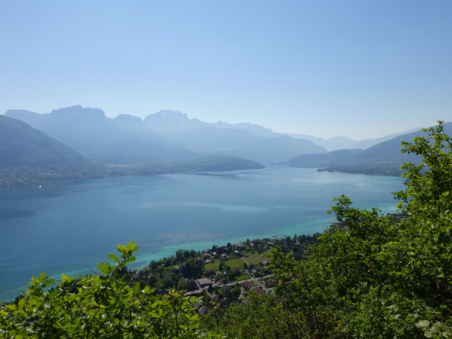 Lac d'Annecy à Sevrier — À 684 m du lac