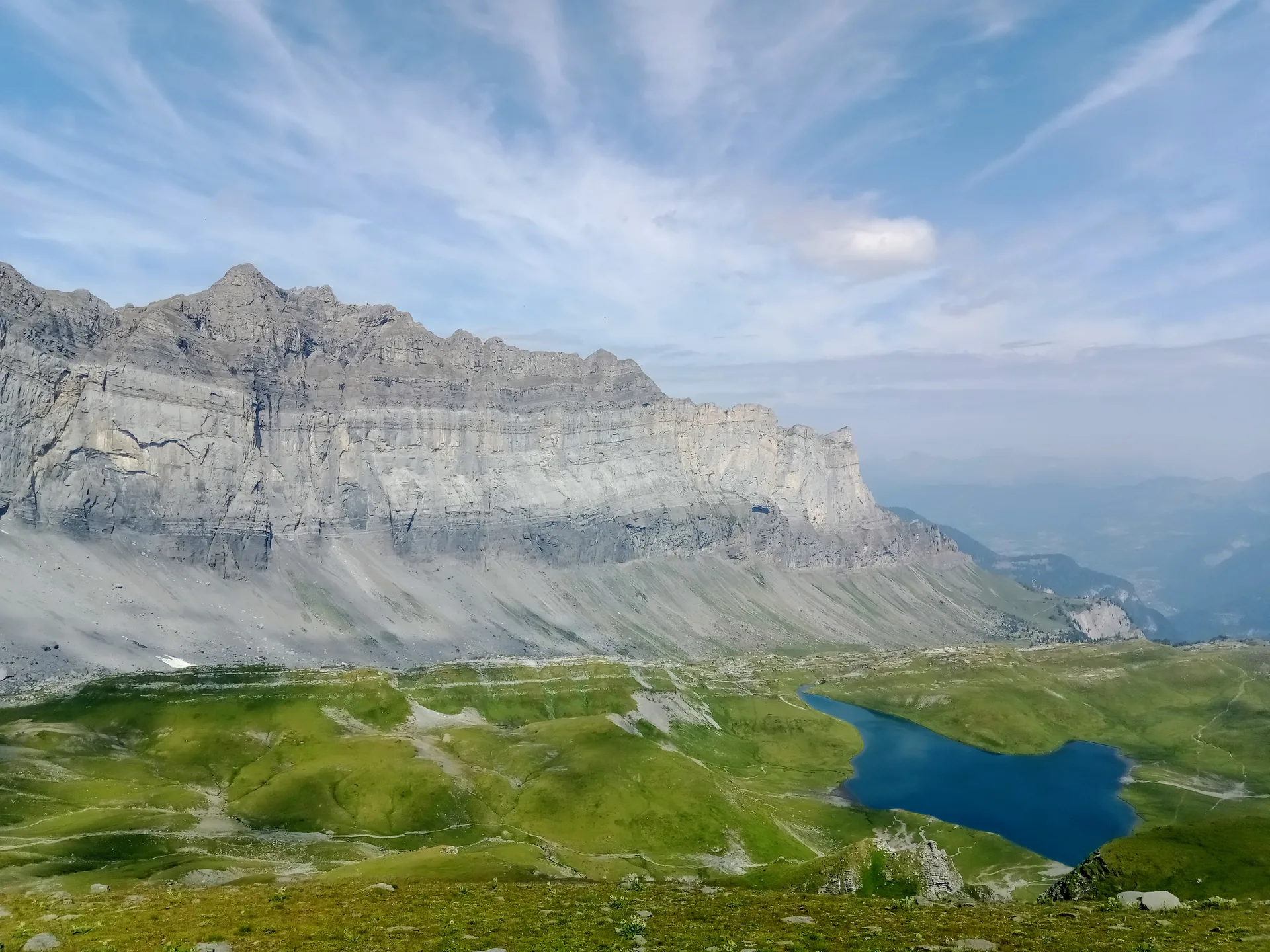 Lac d'Anterne à Passy — À 1,2 km du lac