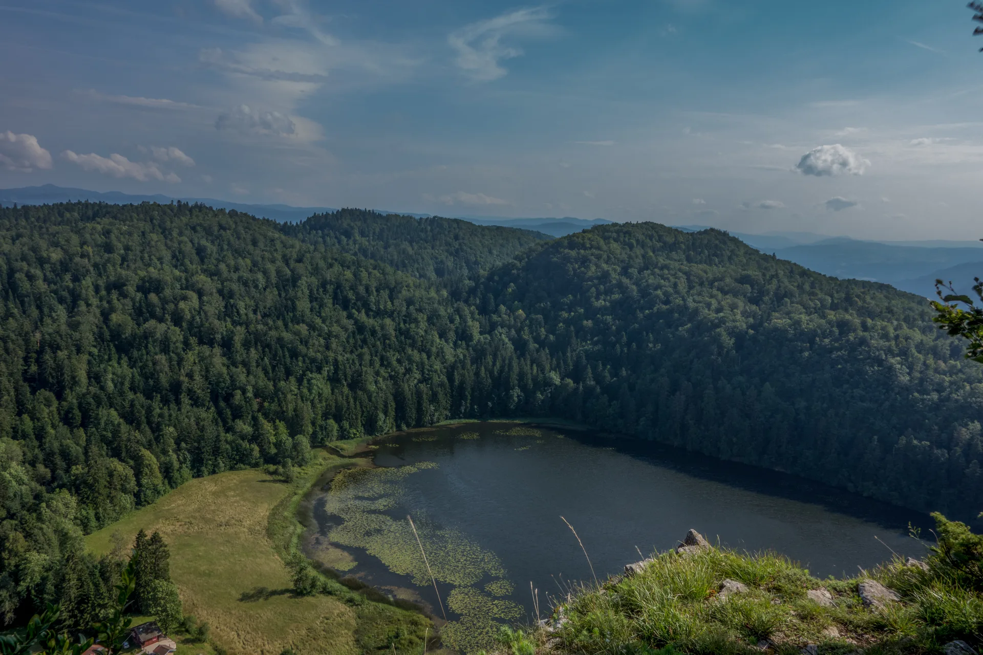 Lac d'Antre à Villards-d'Héria — À 470 m du lac