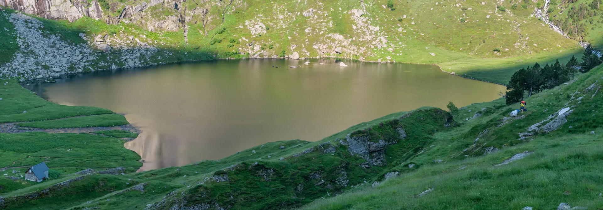 Lac d'Espingo à Oô — Sur le lac