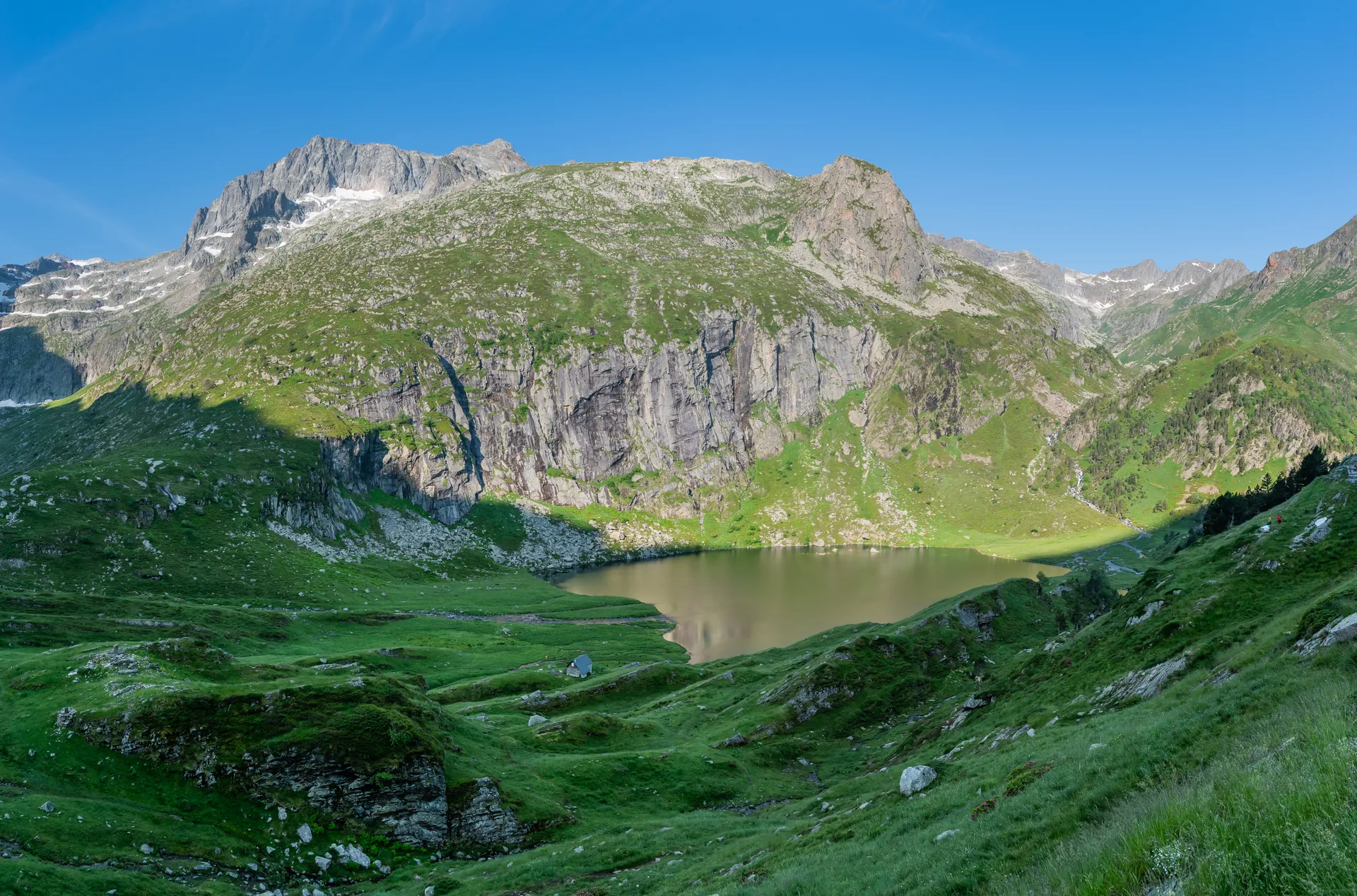 Lac d'Espingo à Oô — Sur le lac