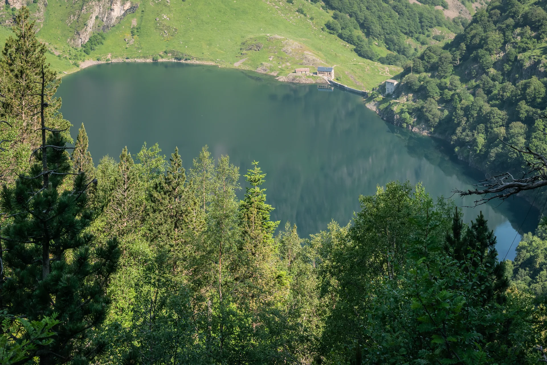 Lac d'Oo à Oô — À 268 m du lac