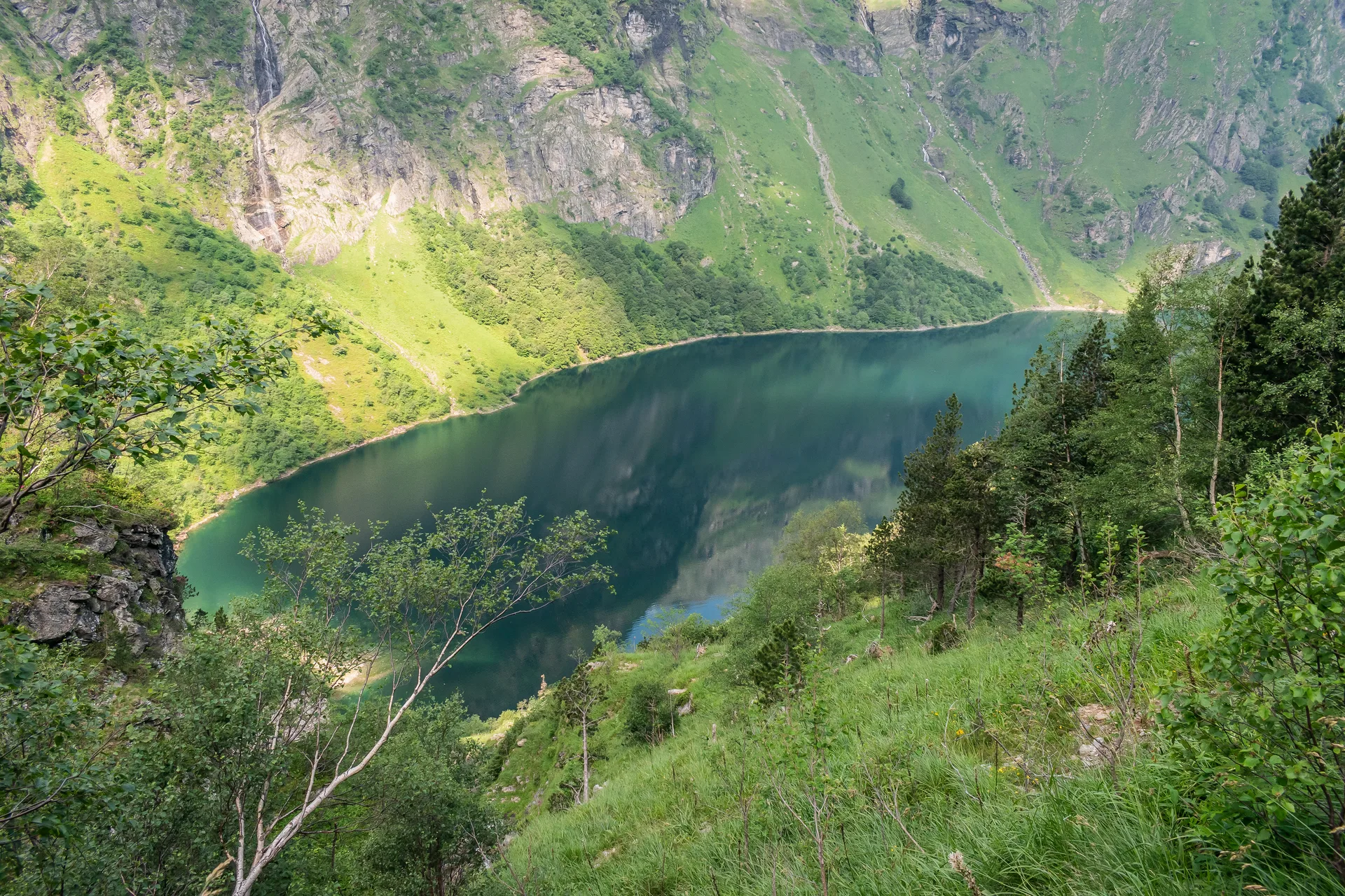 Lac d'Oo à Oô — À 268 m du lac
