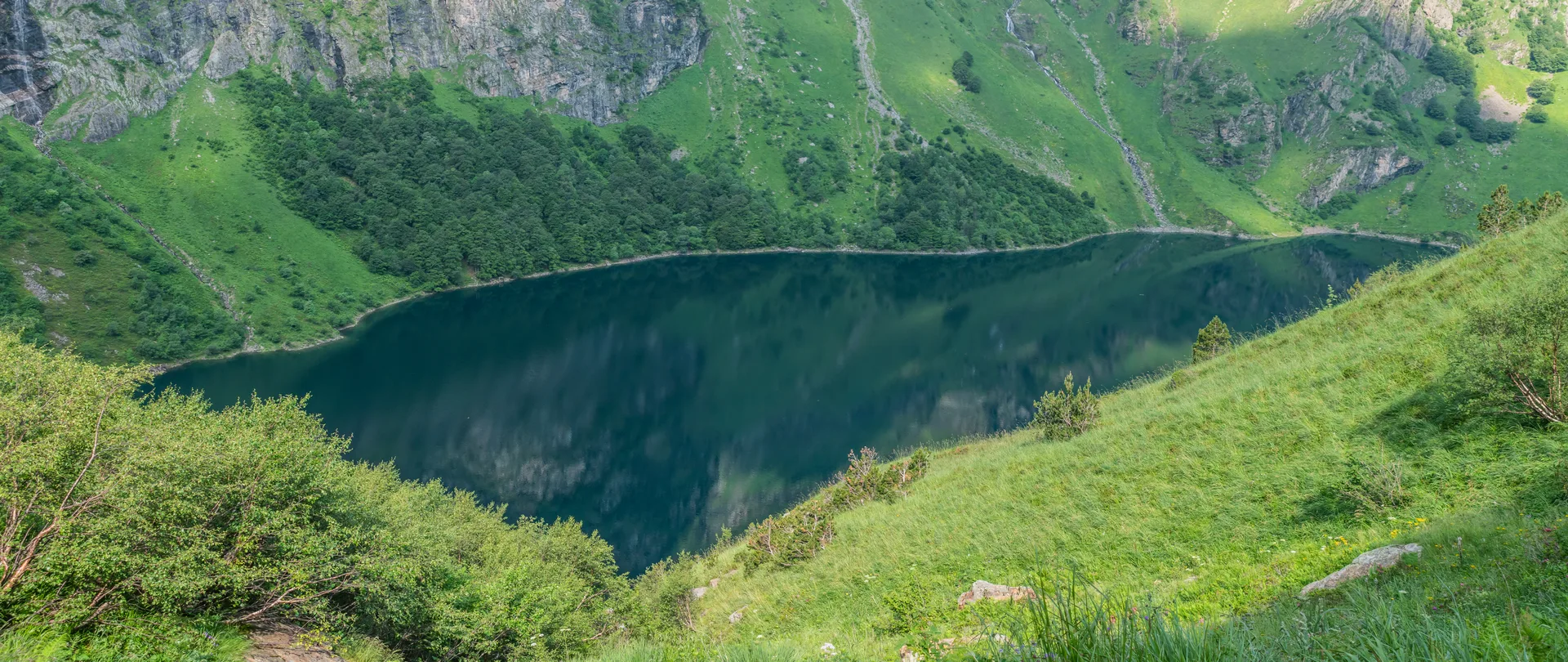 Lac d'Oo à Oô — À 268 m du lac