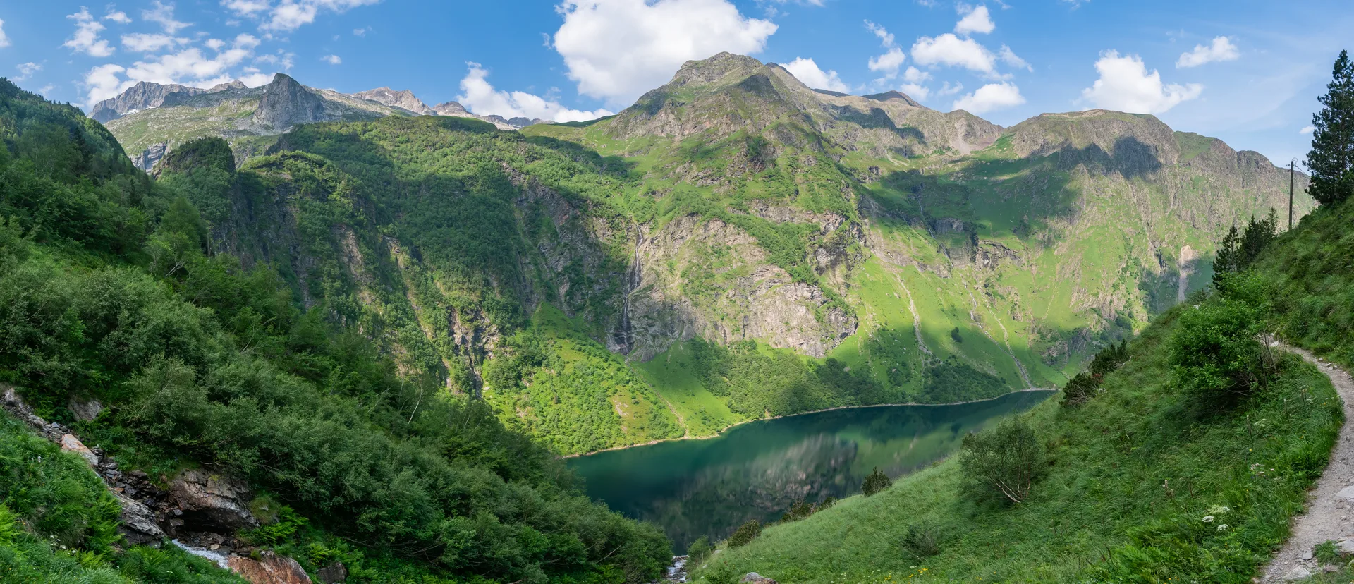 Lac d'Oo à Oô — À 268 m du lac