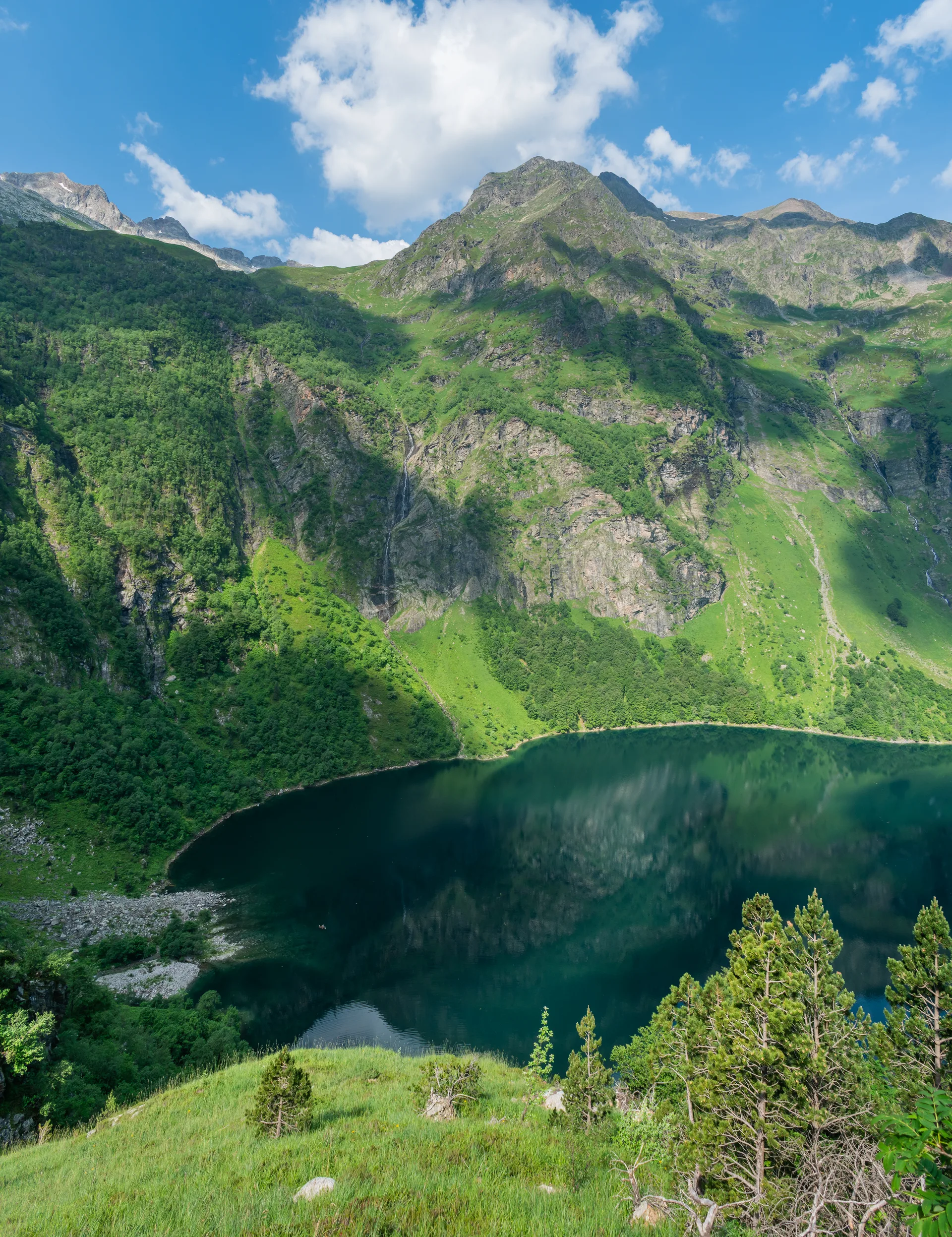 Lac d'Oo à Oô — À 268 m du lac