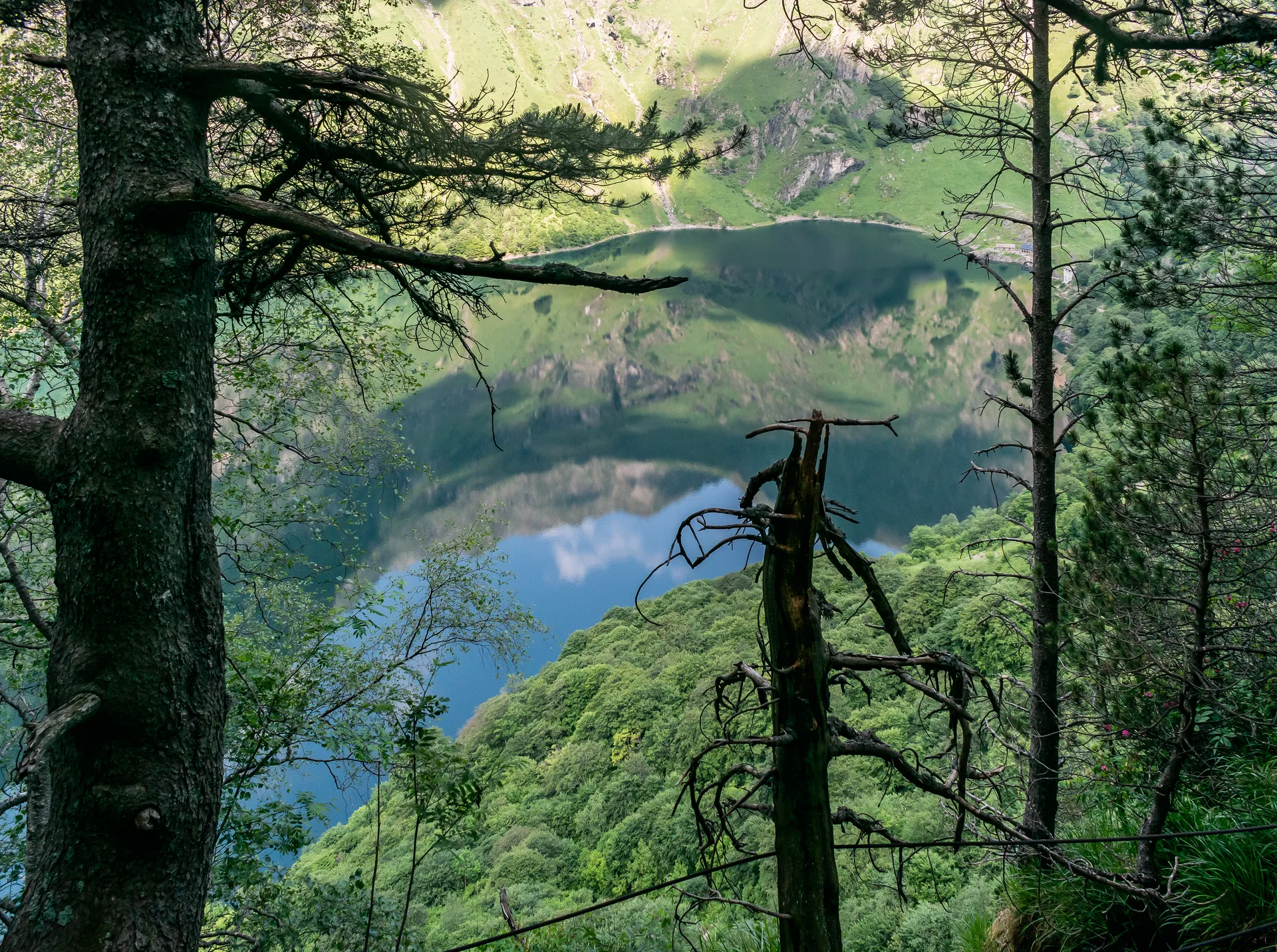 Lac d'Oo à Oô — À 268 m du lac