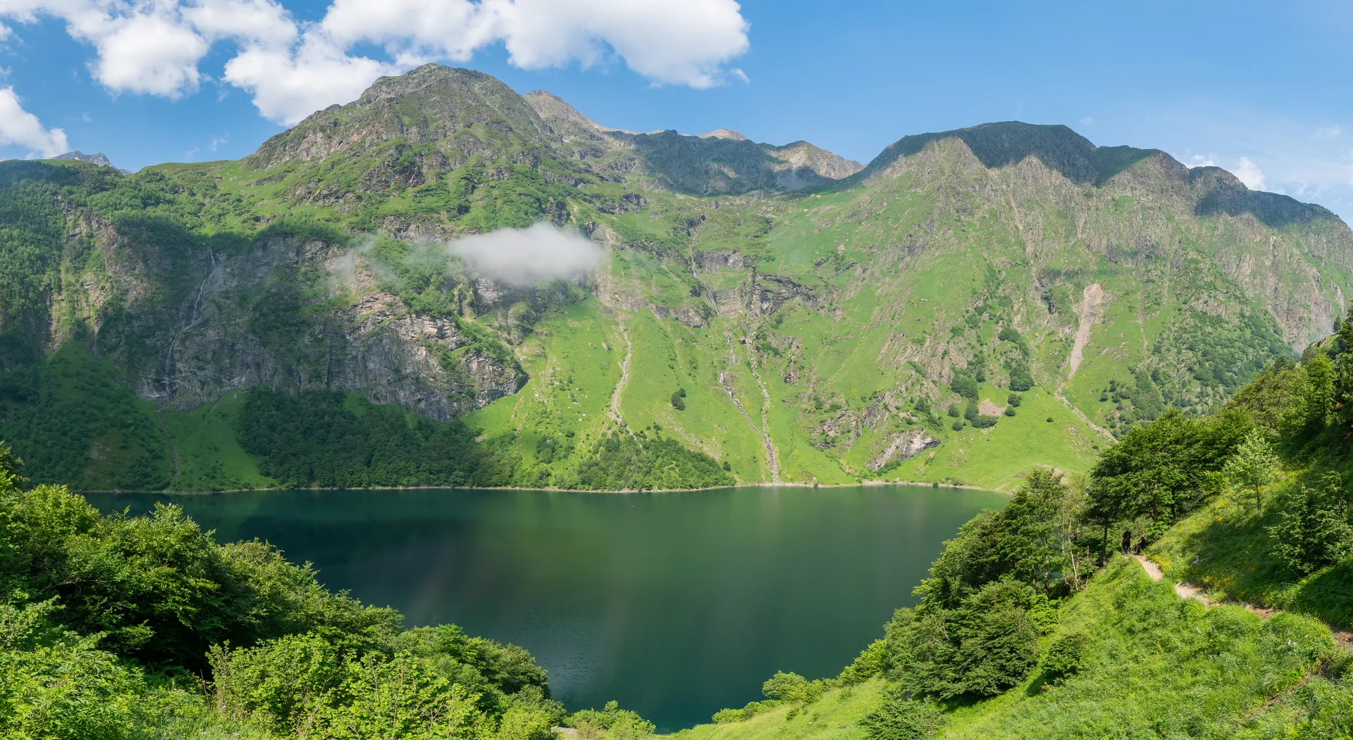 Lac d'Oo à Oô — À 268 m du lac