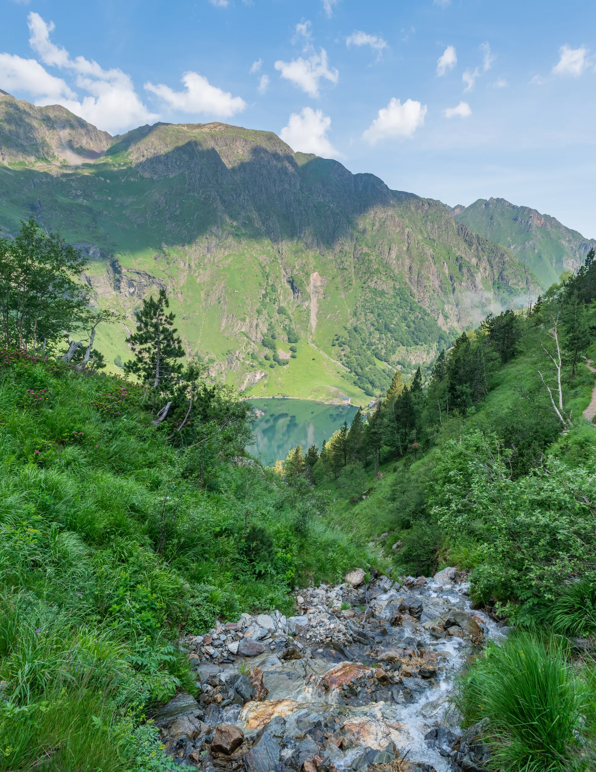Lac d'Oo à Oô — À 268 m du lac