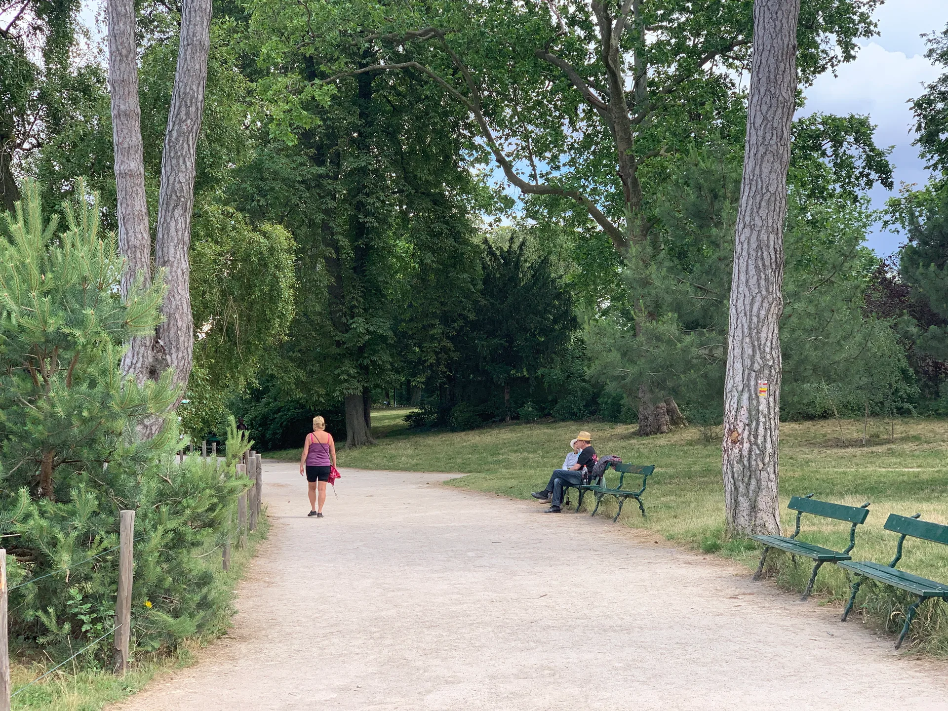 Lac Daumesnil à Paris — Sur le lac