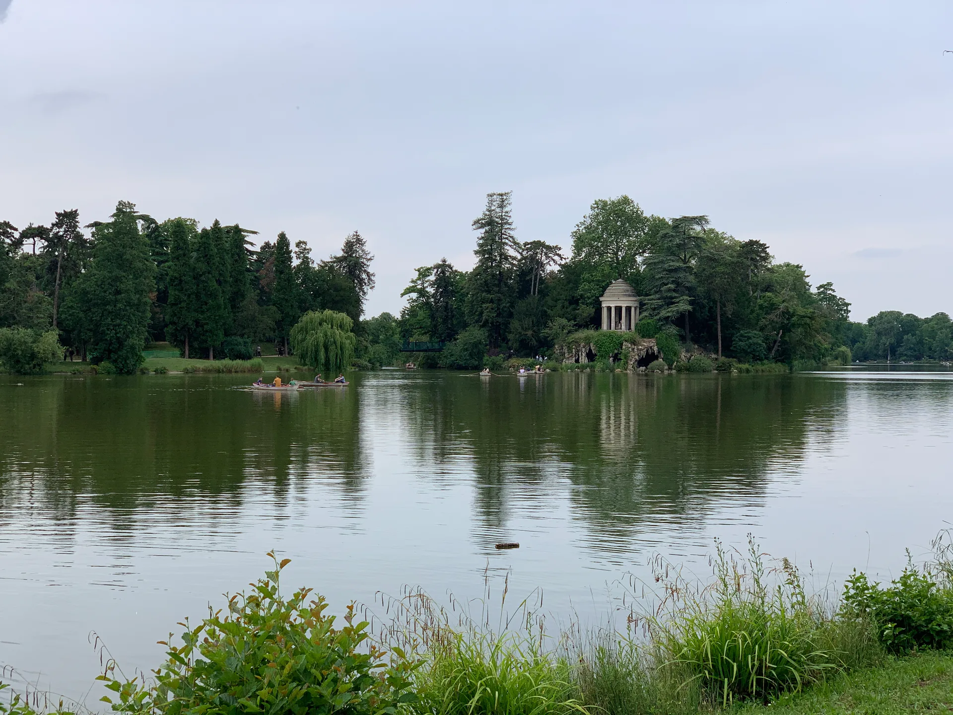 Lac Daumesnil à Paris — Sur le lac