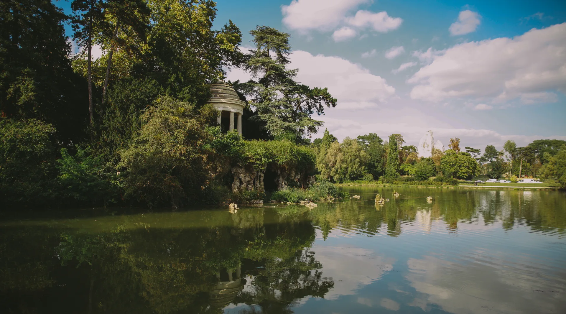 Lac Daumesnil à Paris — Sur le lac